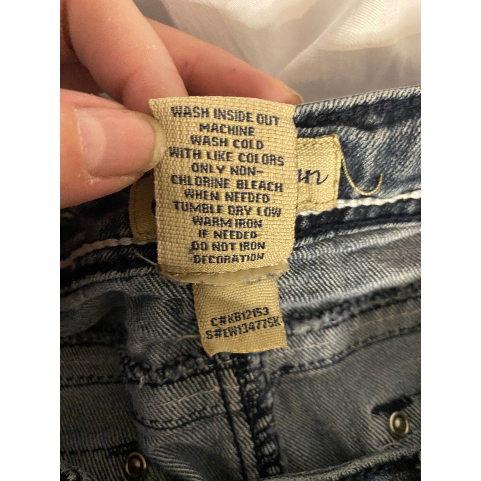 Earl Jeans Vintage Y2K Distressed Bootcut Jeans Dark Wash Earl Jean 6 Size 28" / US 6 / IT 42 - 4 Thumbnail