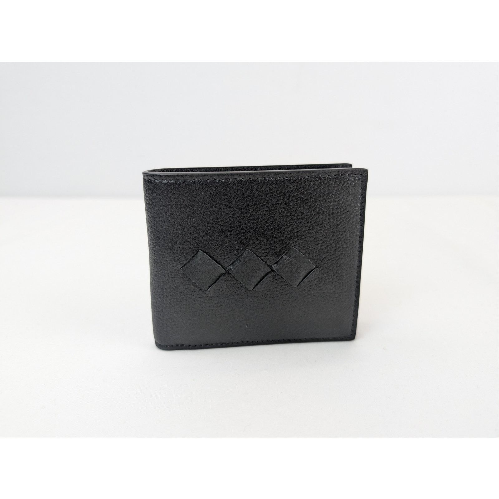 Bottega Veneta o1rshd1 Size: OS / Classic Leather Wallet in Black Size ONE SIZE - 4 Thumbnail
