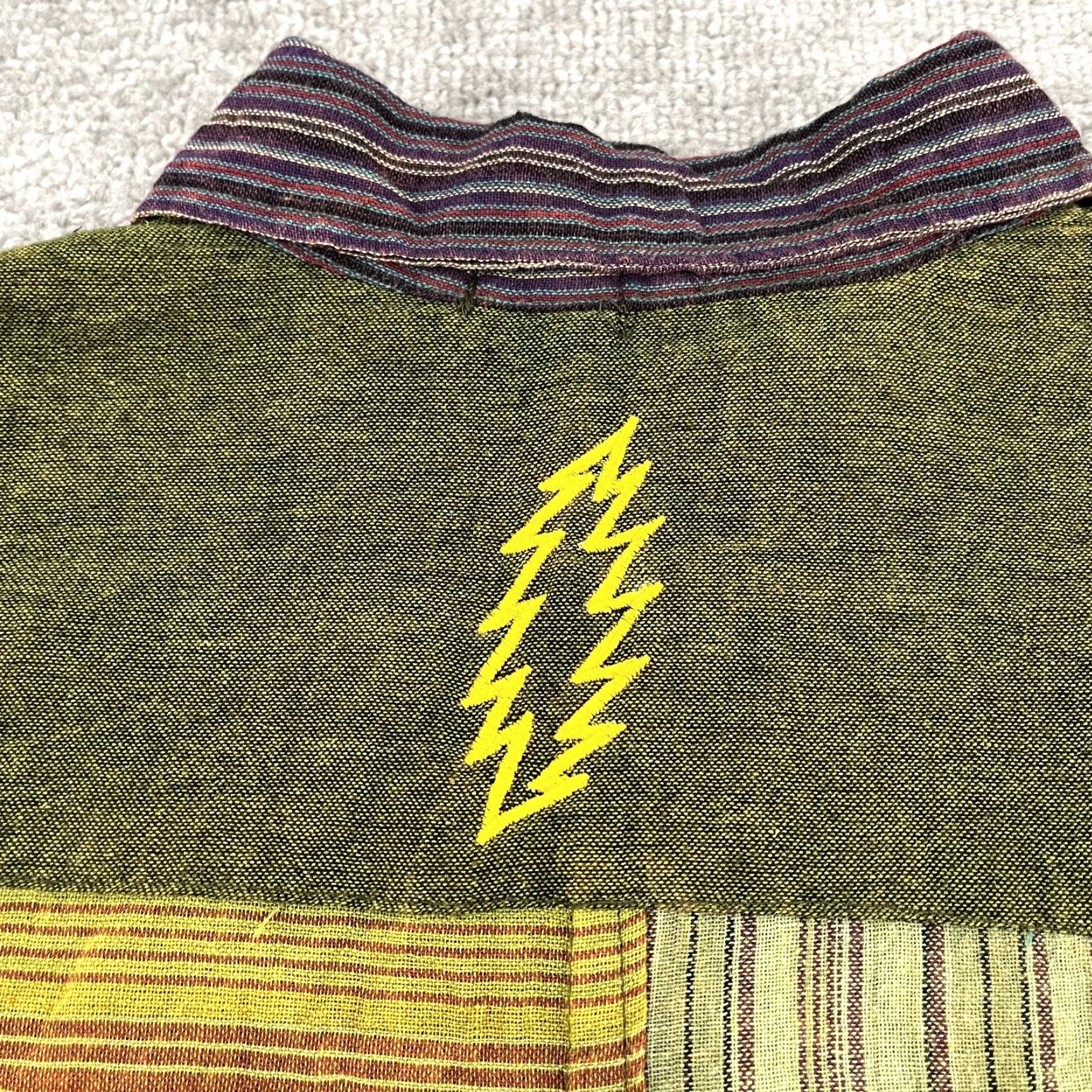 Etro Grateful Dead Shirt Mens Medium Patchwork Button Up Hippie Retro Band Deadheads Multicolor Size US M / EU 48-50 / 2 - 4 Thumbnail