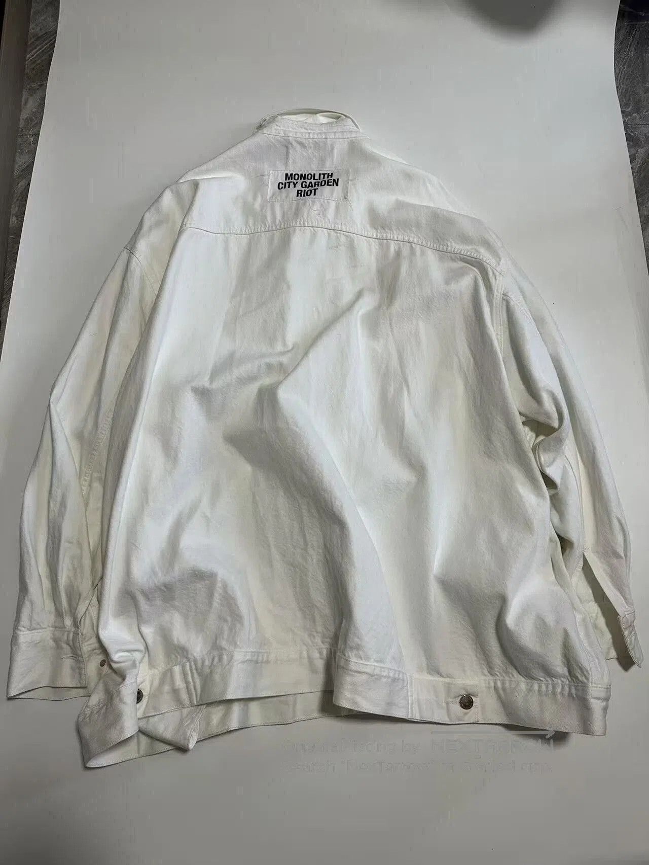 Raf Simons raf simons oversized white jacket. Size US S / EU 44-46 / 1 - 4 Thumbnail