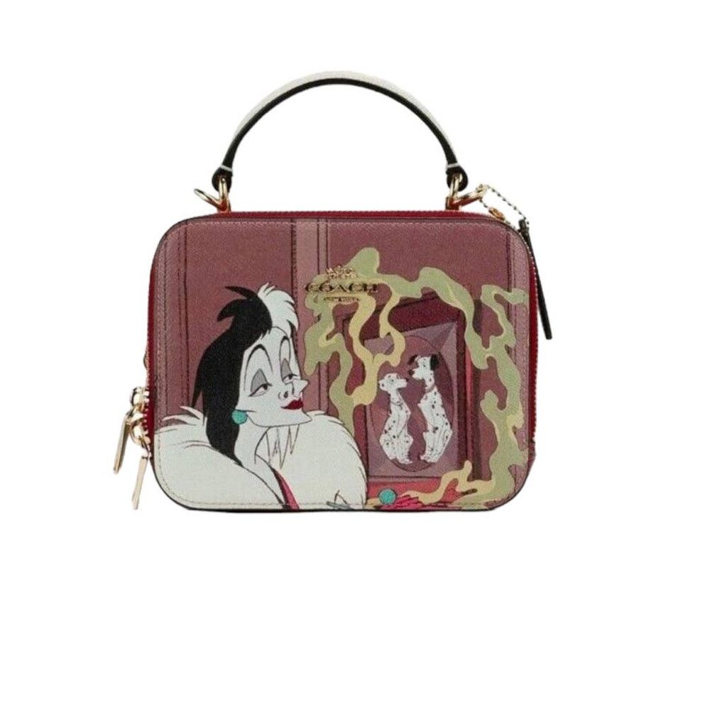 Coach Coach Disney Box Crossbody Cruella Motif Red Apple Bag Size ONE SIZE - 2 Thumbnail