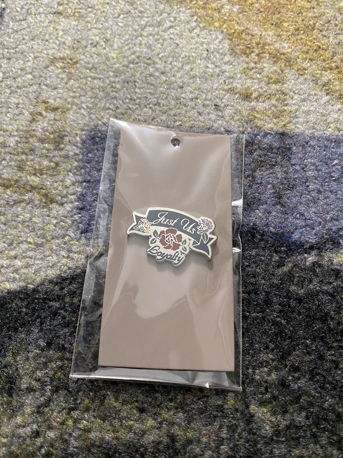 Kith Kith Loyalty Just Us Vitality Tier III Pin Size ONE SIZE - 1 Thumbnail
