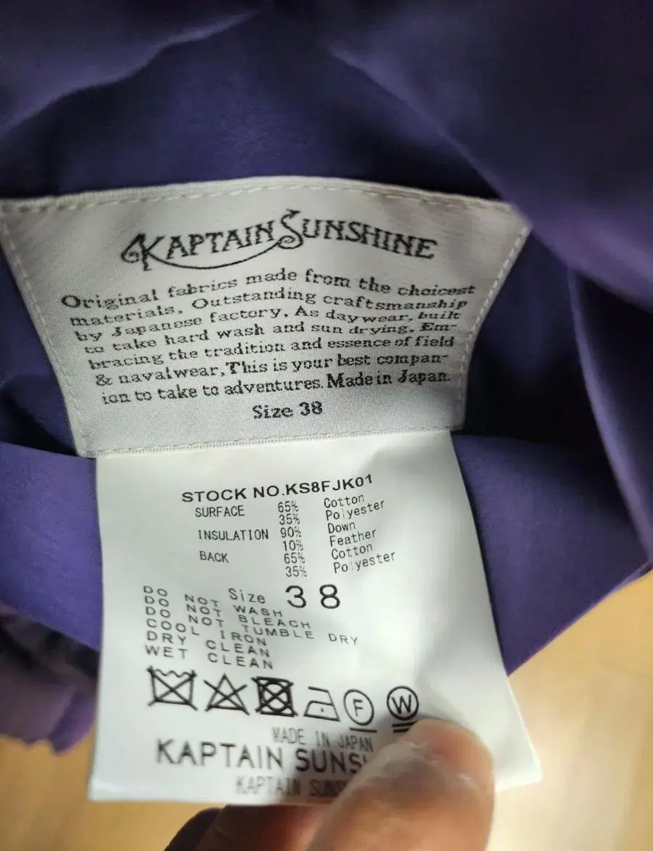 Kaptain Sunshine Kaptain Sunshine Expedition Reversible Down Parka Size US M / EU 48-50 / 2 - 5 Thumbnail