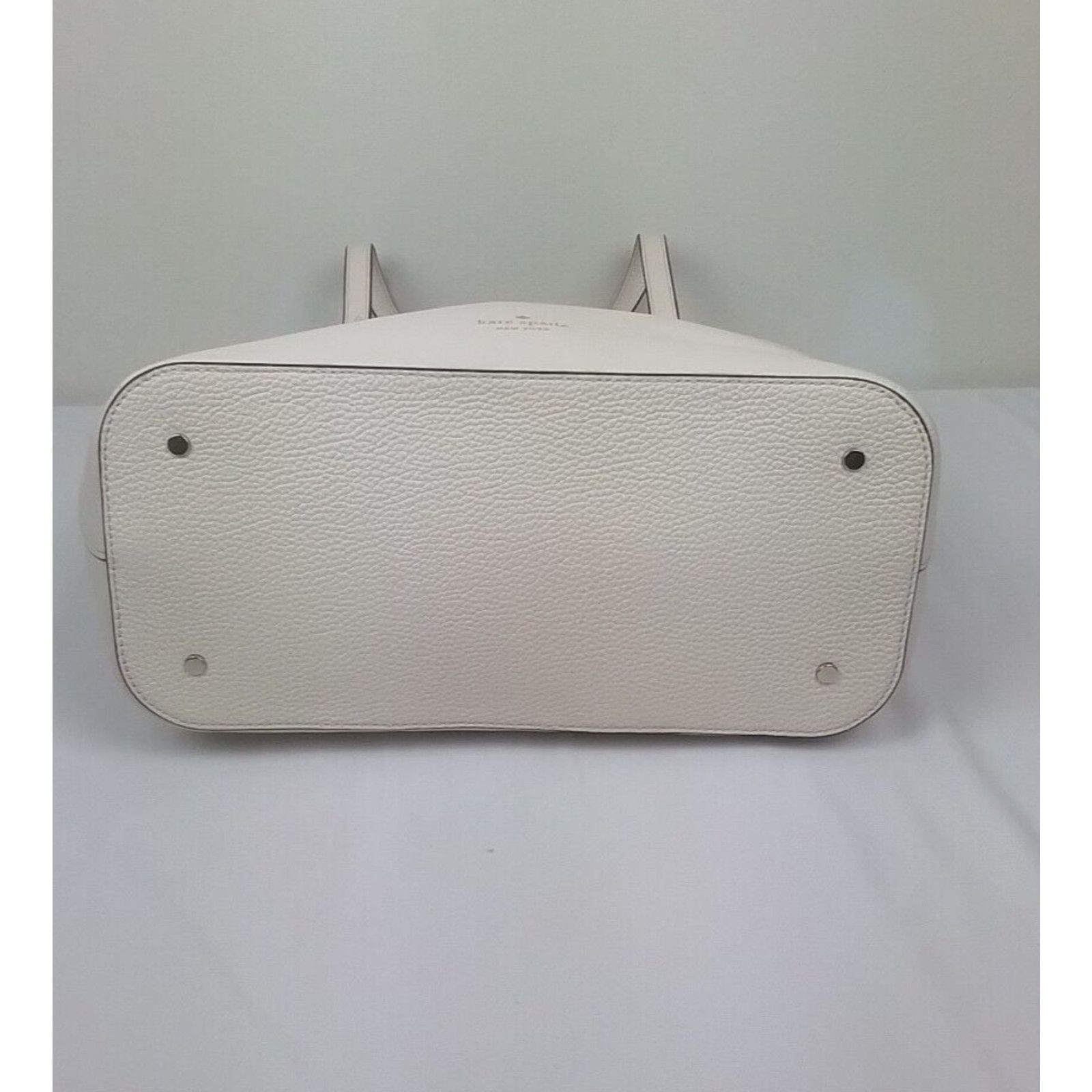 Kate Spade Kate Spade Leather Handbag Medium Top Zip Tote Parchment NWT Size ONE SIZE - 8 Thumbnail