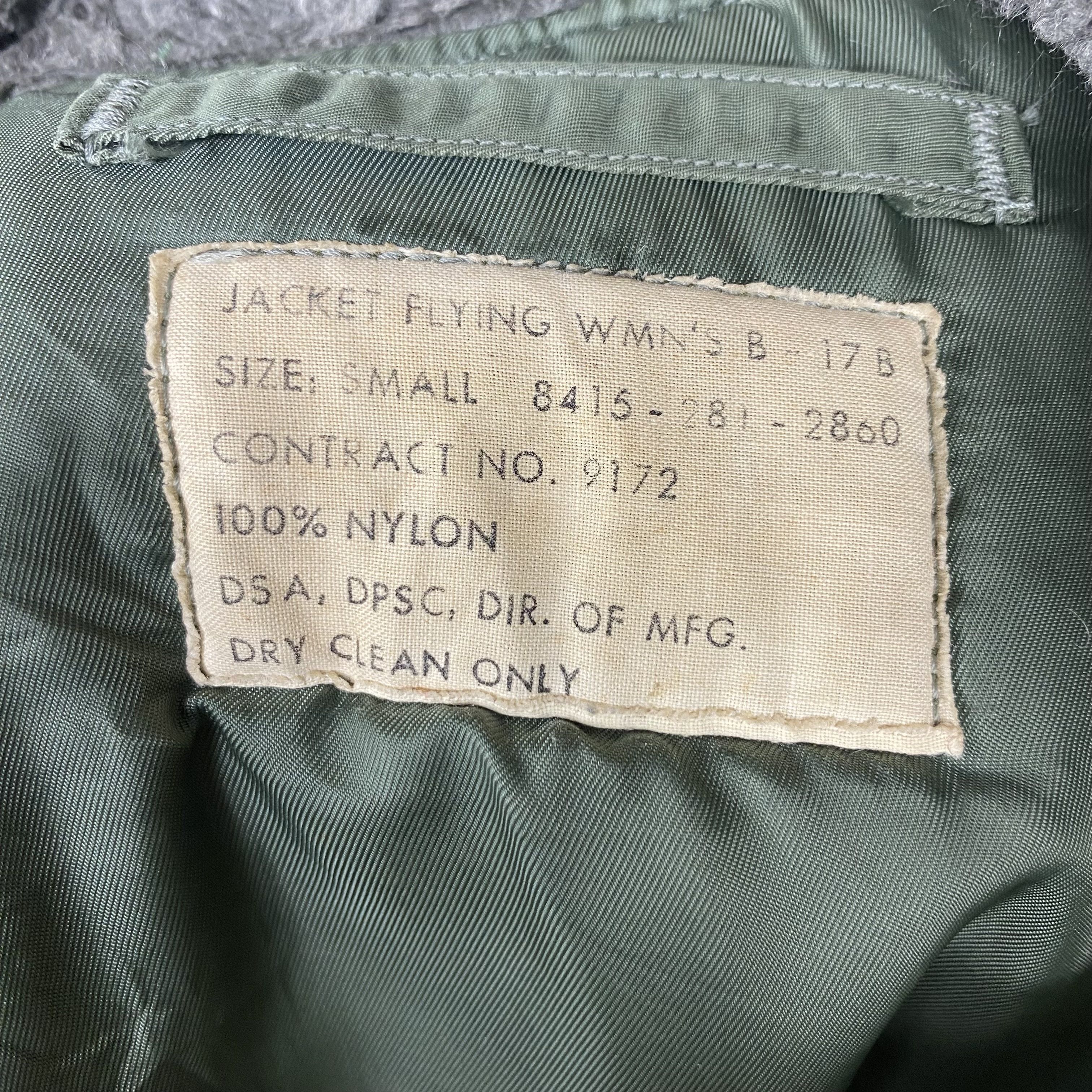 Vintage 💥50s B17-B USAF MILITARY FLIGHT RIOT BOMBER JACKET Size S / US 4 / IT 40 - 14 Thumbnail