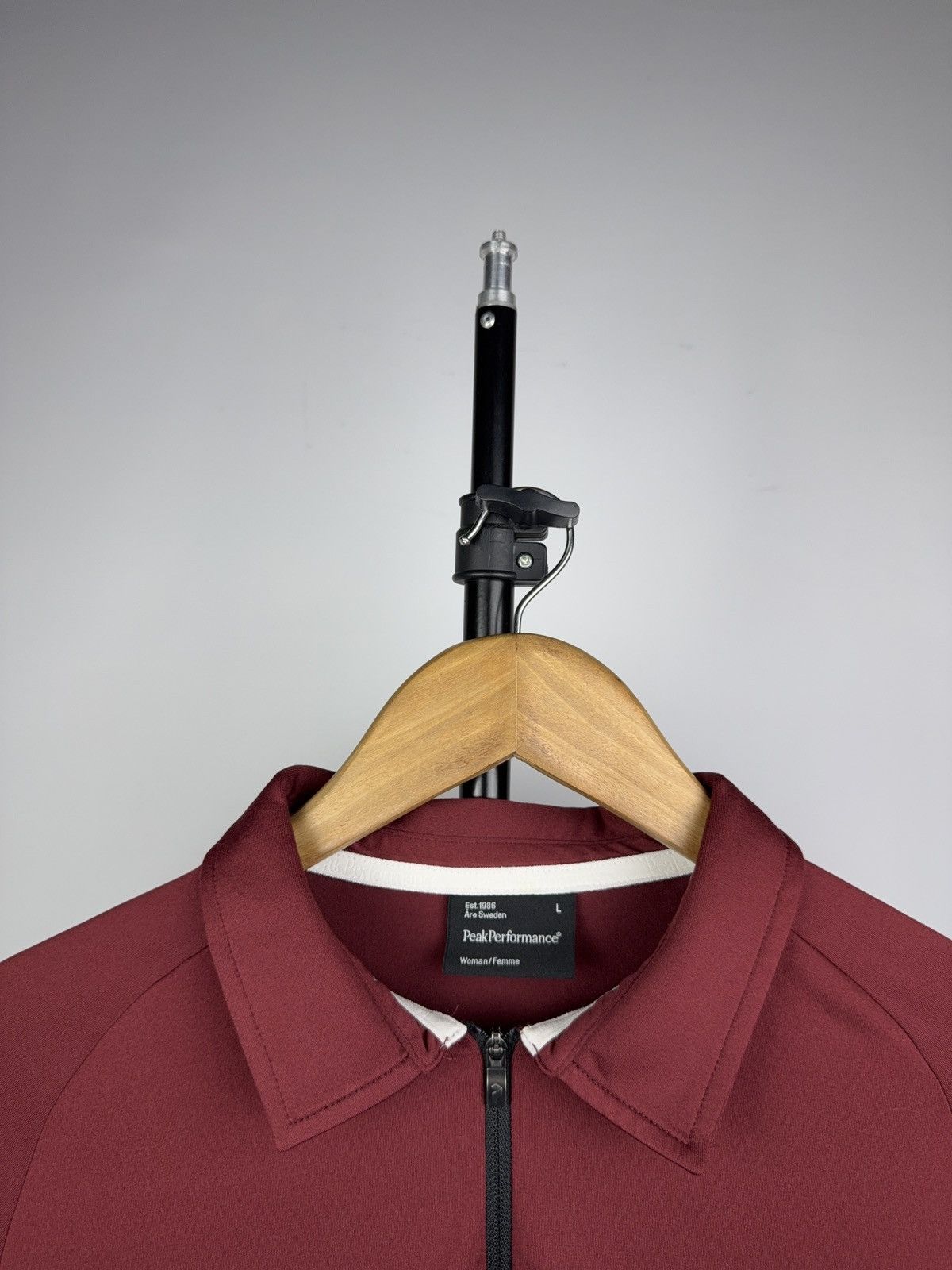 Peak Performance Outdoor Peak Performance Active Zip Polo Shirt Burgundy Size L / US 10 / IT 46 - 3 Thumbnail