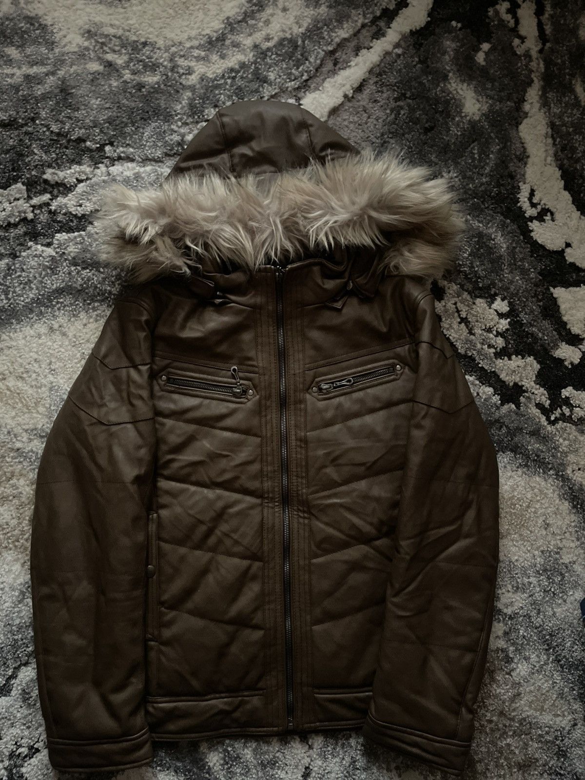Other Archive Japanese louis chavlin leather padded jacket Size US M / EU 48-50 / 2 - 3 Thumbnail