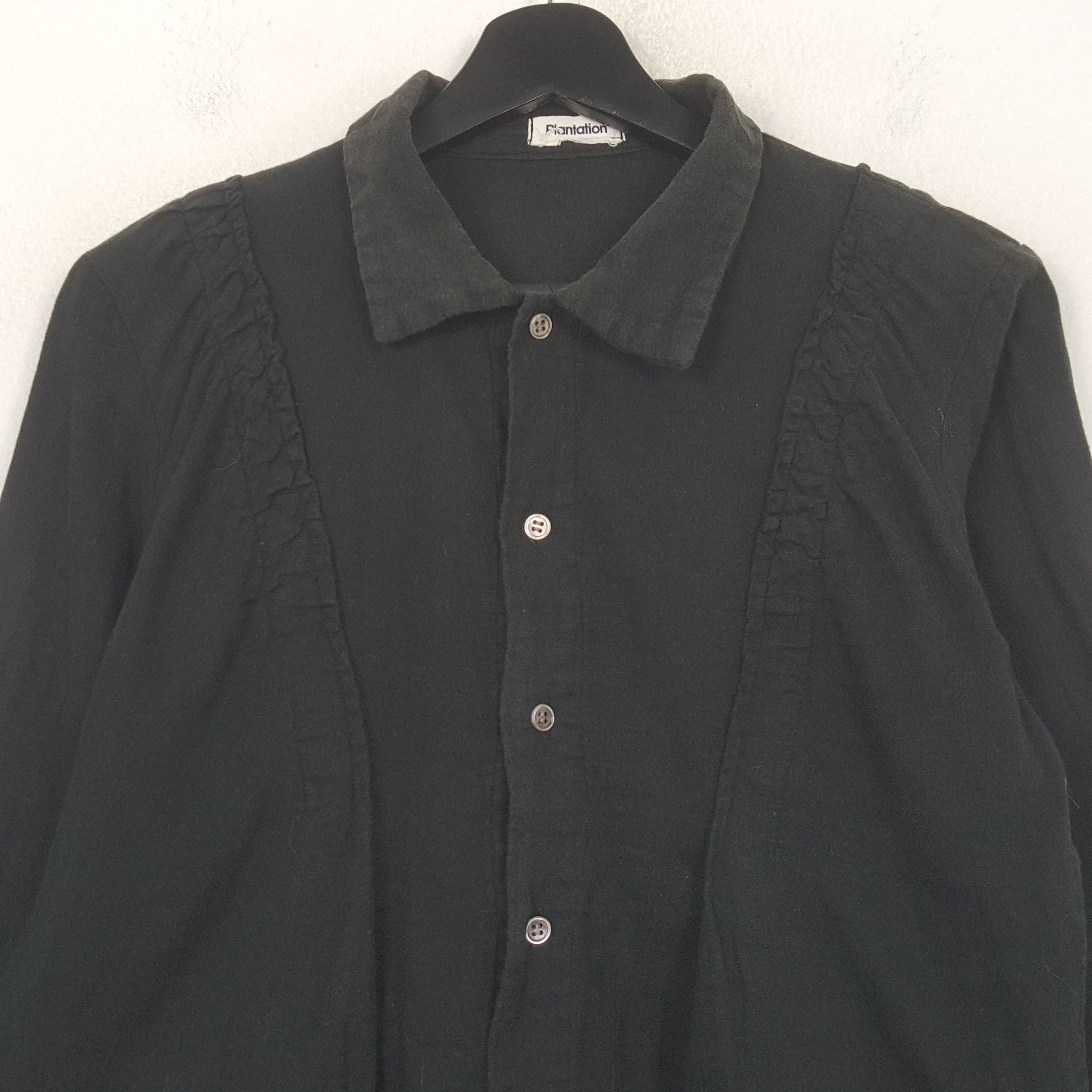 Japanese Brand Plantation by Issey Miyake Designer Shirt RR25 Size M / US 6-8 / IT 42-44 - 2 Thumbnail