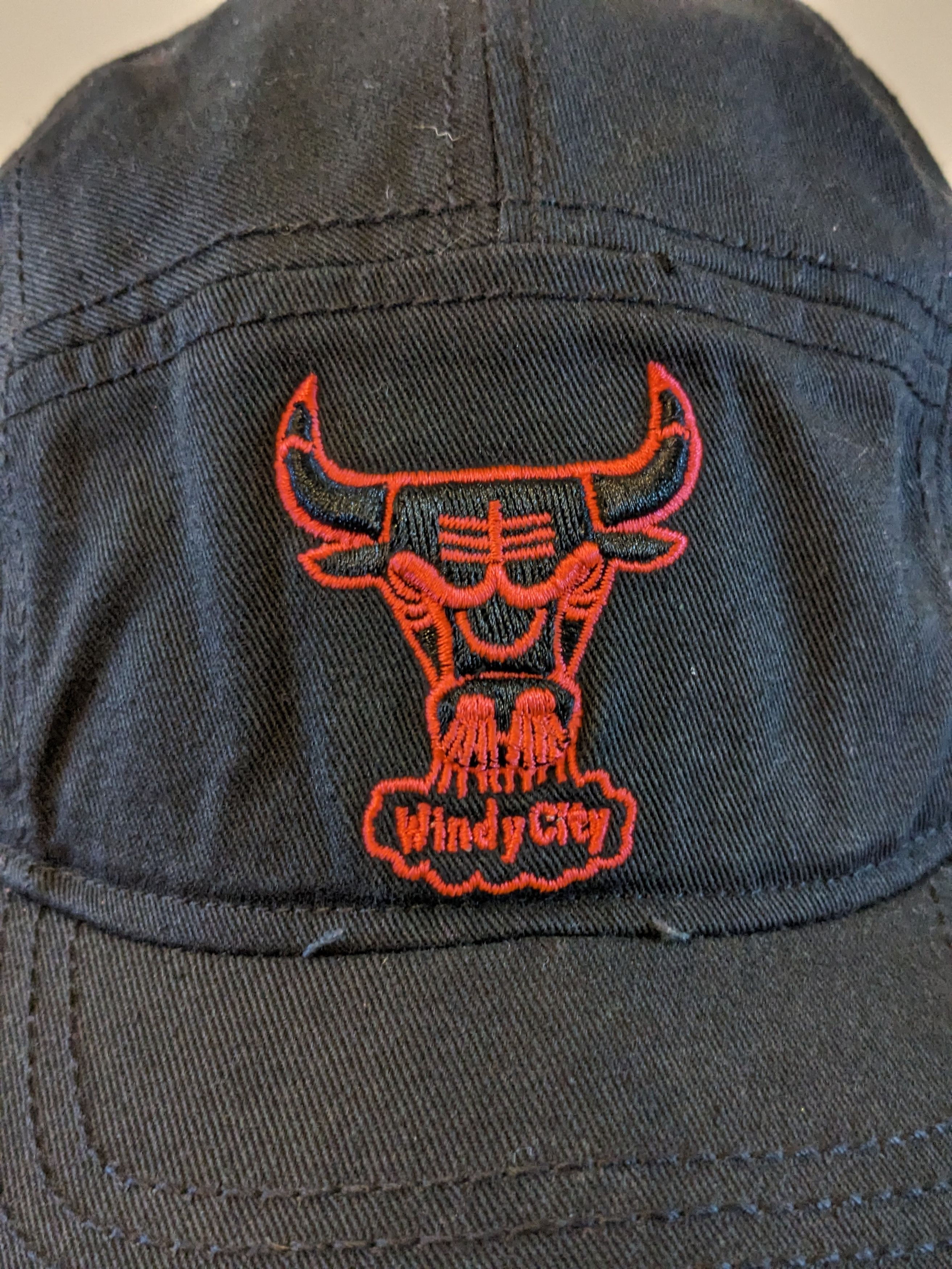 NBA × Vintage Chicago Bulls NBA Retro Hardwood Classic Black Hat Size ONE SIZE - 2 Thumbnail