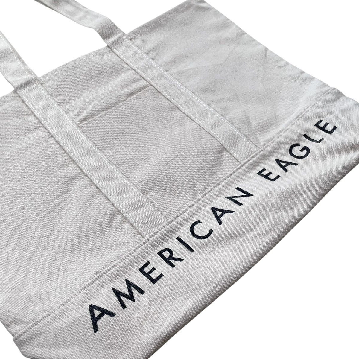 American Eagle Outfitters American Eagle Outfitters Large Canvas Tote Bag Size ONE SIZE - 4 Thumbnail