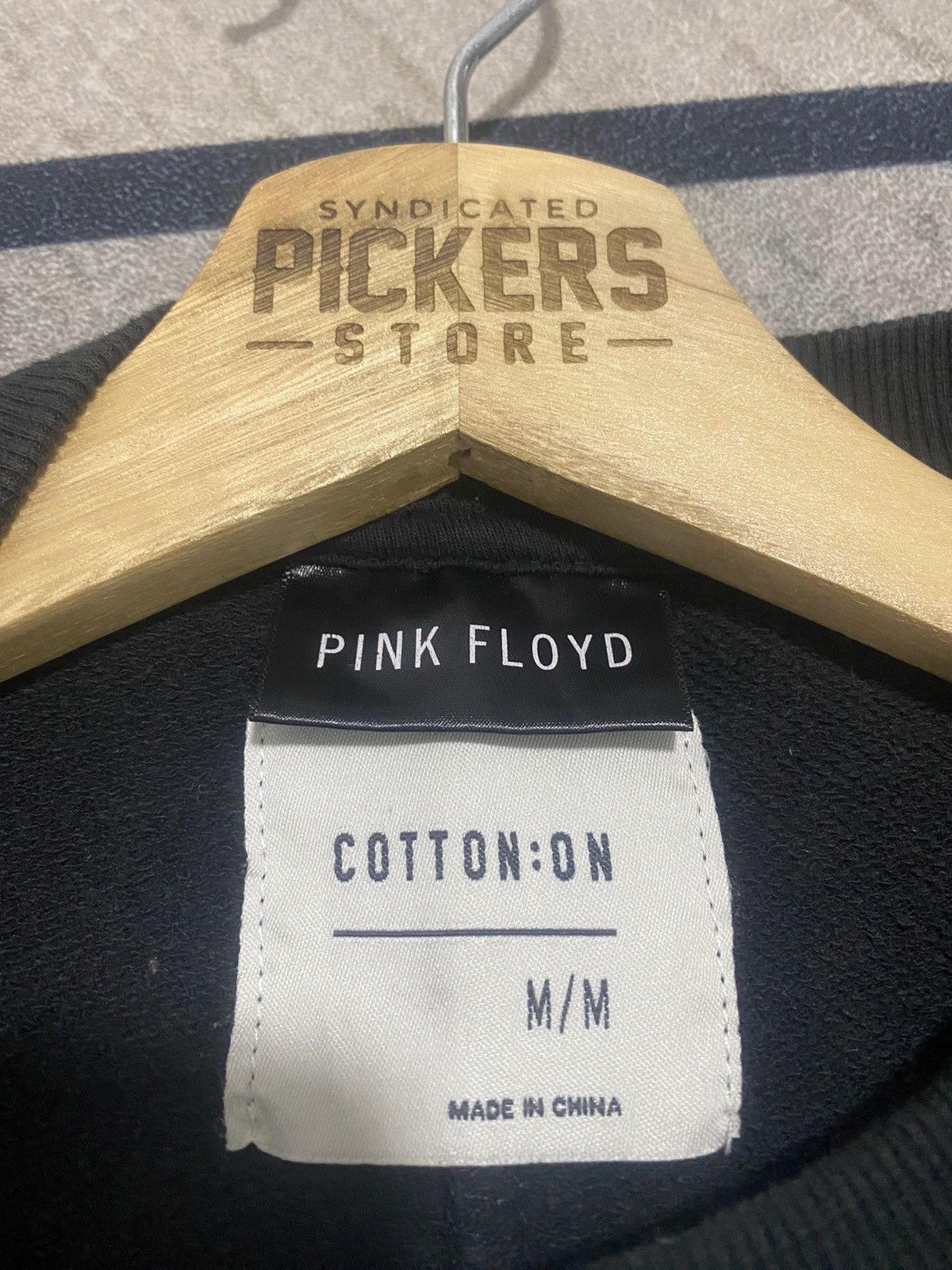 Band Tees × Cotton On × Pink Floyd Pink Floyd Crop Top Cotton:ON big logo Size M / US 6-8 / IT 42-44 - 5 Thumbnail