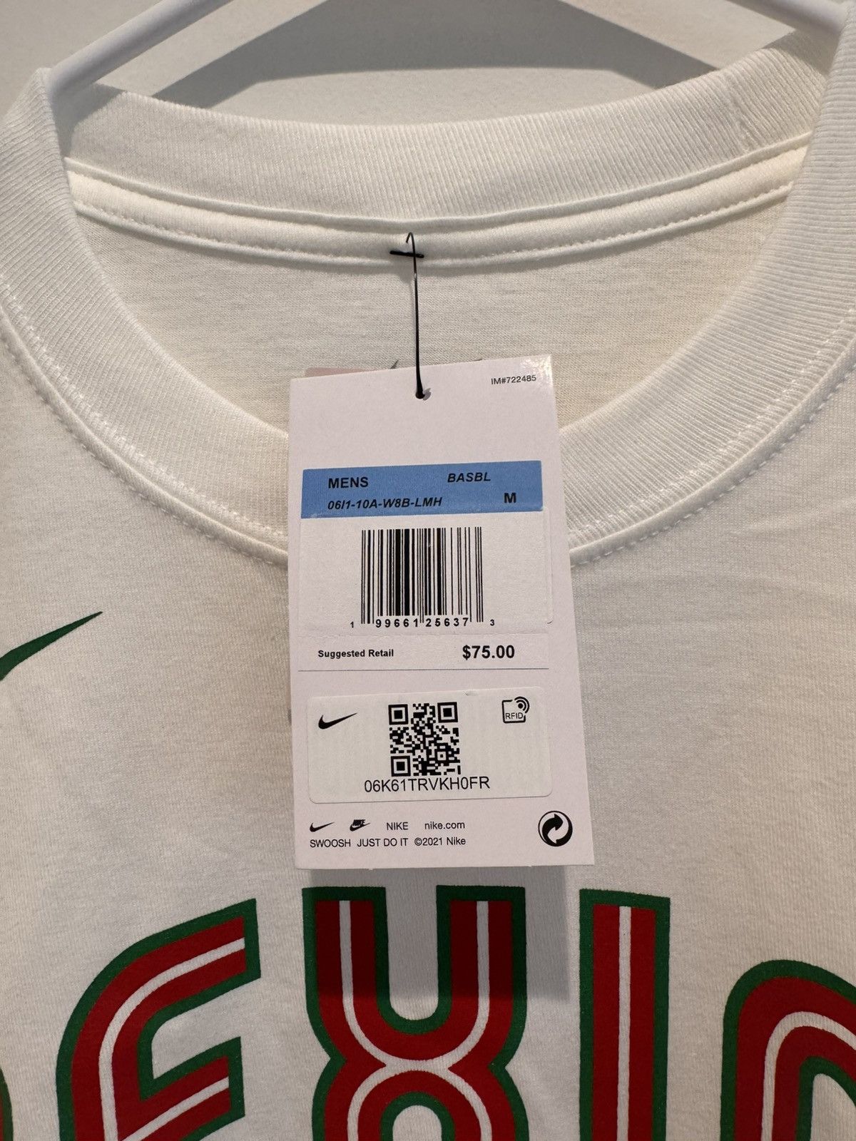Born X Raised × Nike Nike Mexico Born & Raised WBC Tee Size Medium Size US M / EU 48-50 / 2 - 4 Thumbnail