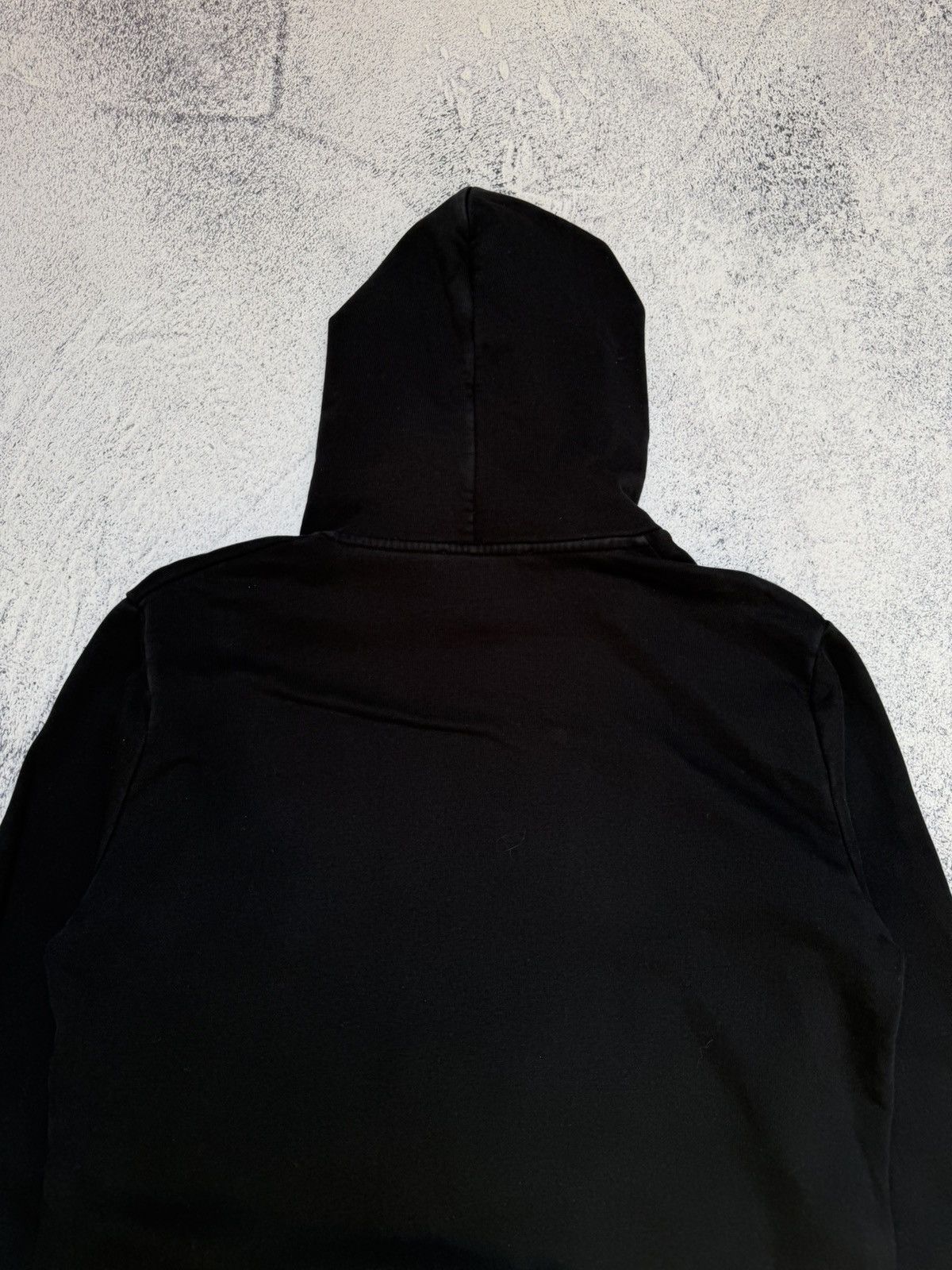 Alexander McQueen Alexander McQueen McQ Big Logo Black Distressed Hoodie Black Size US M / EU 48-50 / 2 - 13 Thumbnail