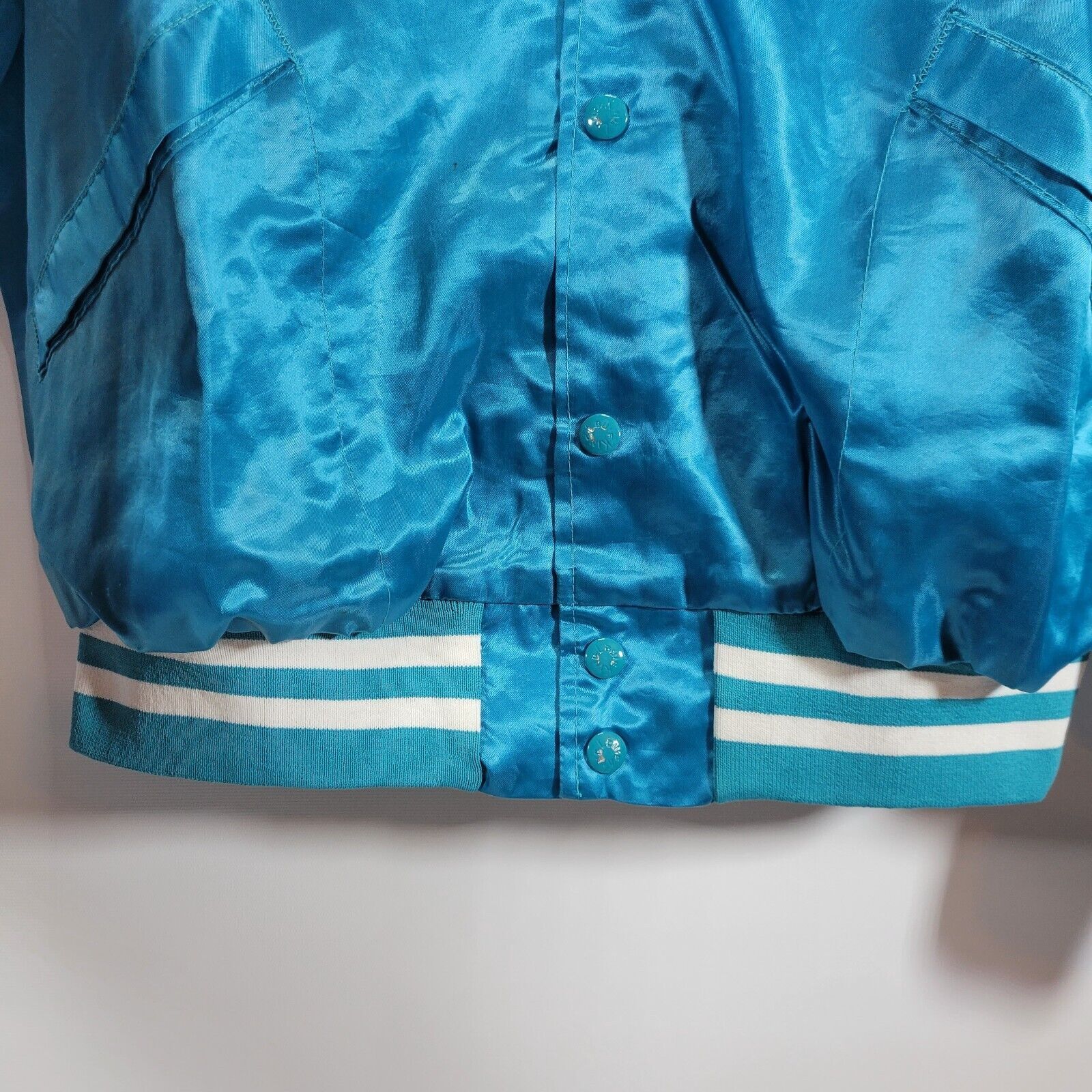 Vintage VINTAGE KING LOUIE NEW MEXICO POST MASTER SATIN JACKET XL Size US XL / EU 56 / 4 - 6 Thumbnail