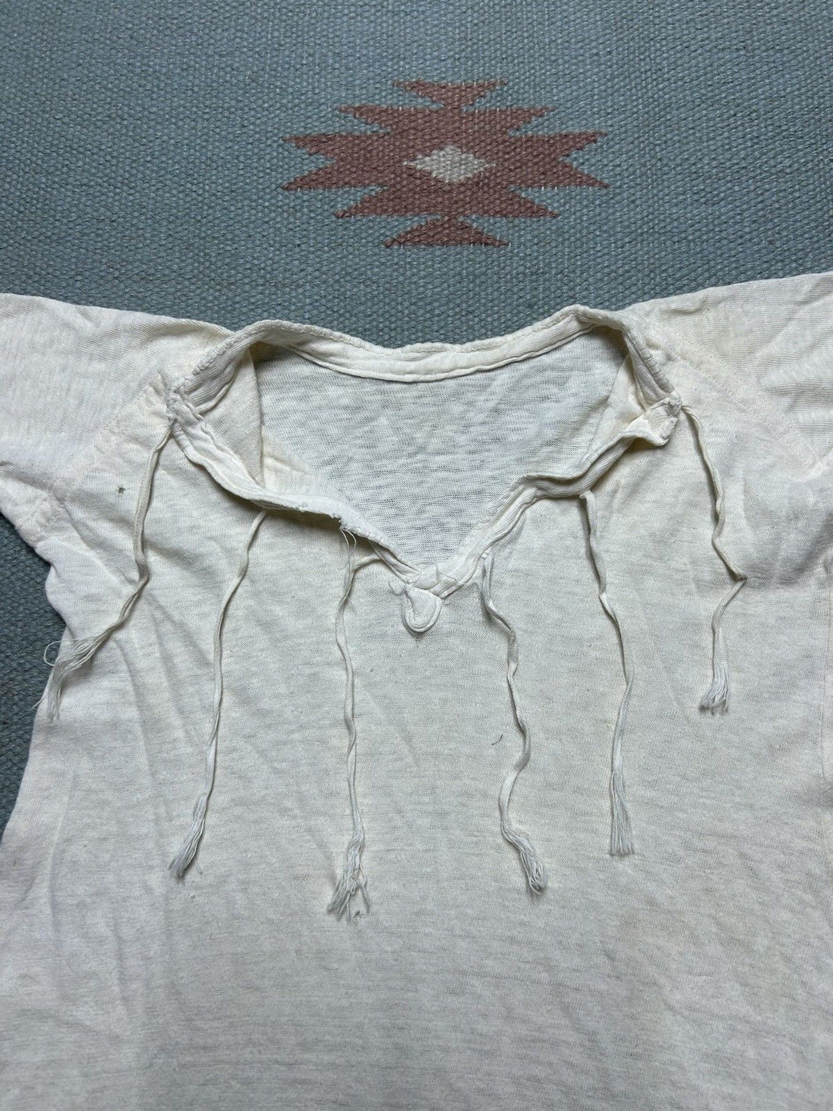 Vintage 1940s blank white t shirt cotton soft women’s XXS? baby tee Size XXS / US 00 / IT 34 - 5 Thumbnail
