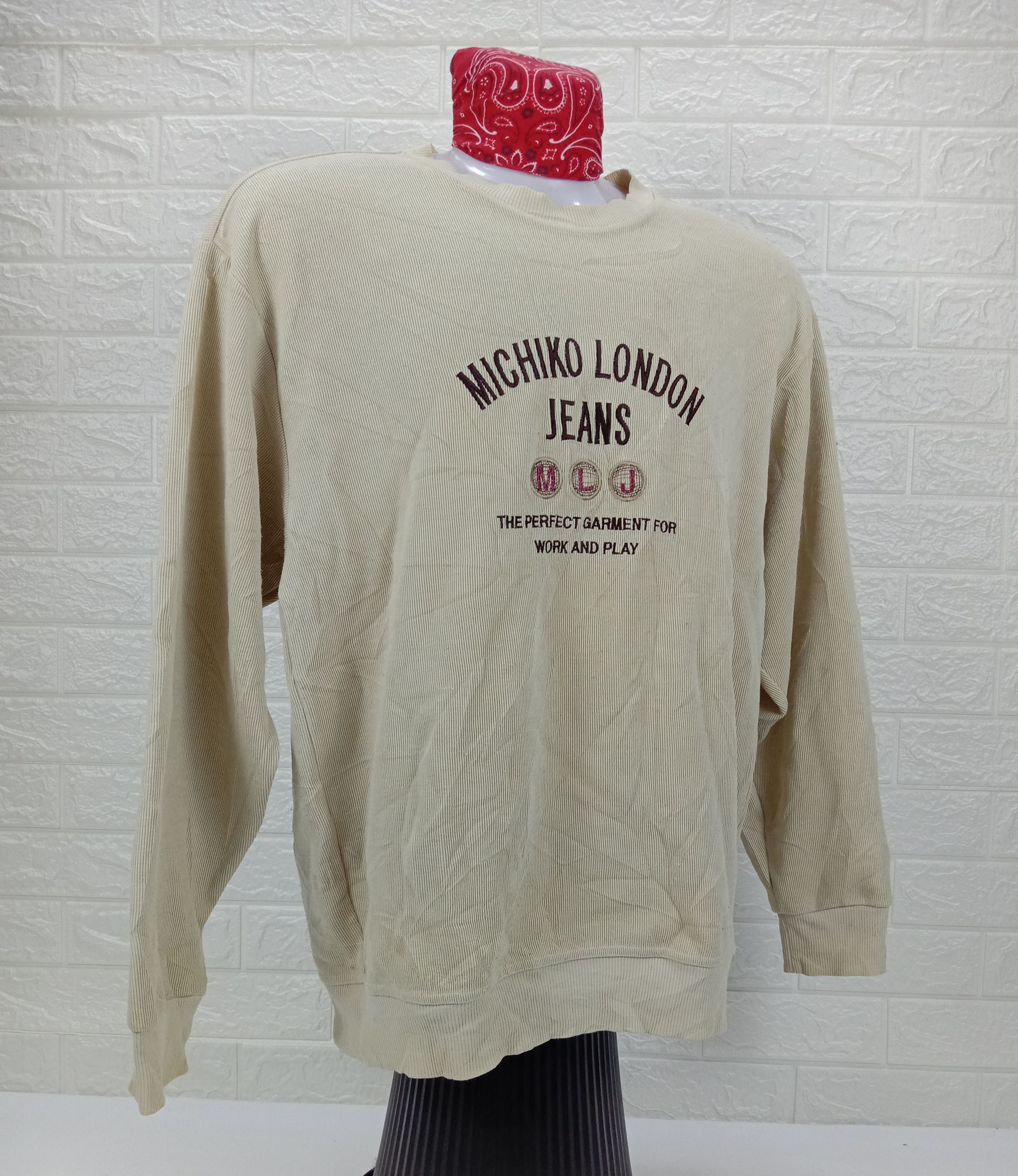 Michiko Koshino Vintage Michiko London Sweatshirt Size US L / EU 52-54 / 3 - 2 Thumbnail