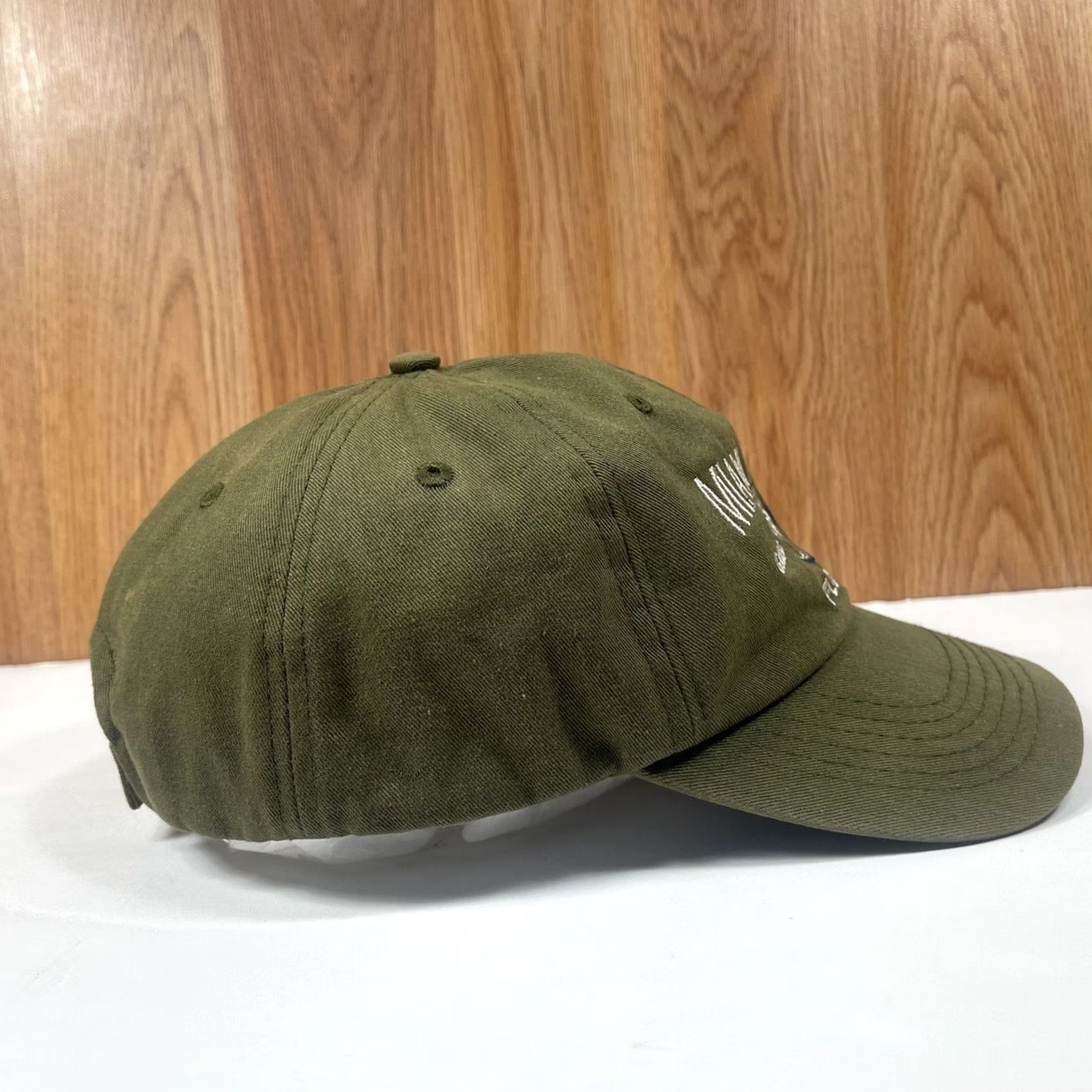 Vintage J Hats Miami Beach Florida Embroidered Adult Green Adjustable Baseball Hat Cap Size ONE SIZE - 6 Thumbnail