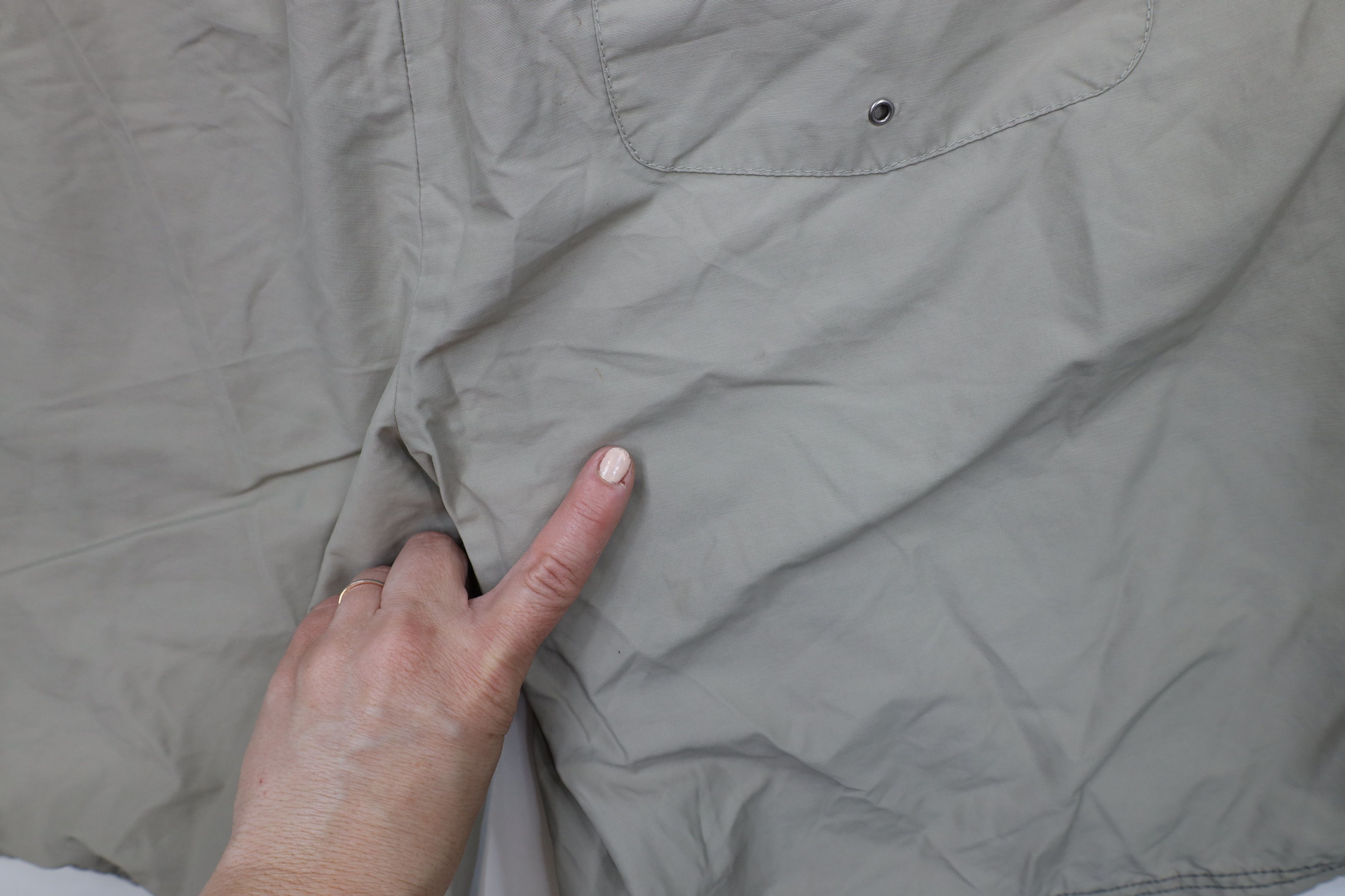 Gap × Vintage Vintage 90s Y2K Gap Above Knee Shorts Swim Trunks Beige Size US 34 / EU 50 - 12 Thumbnail