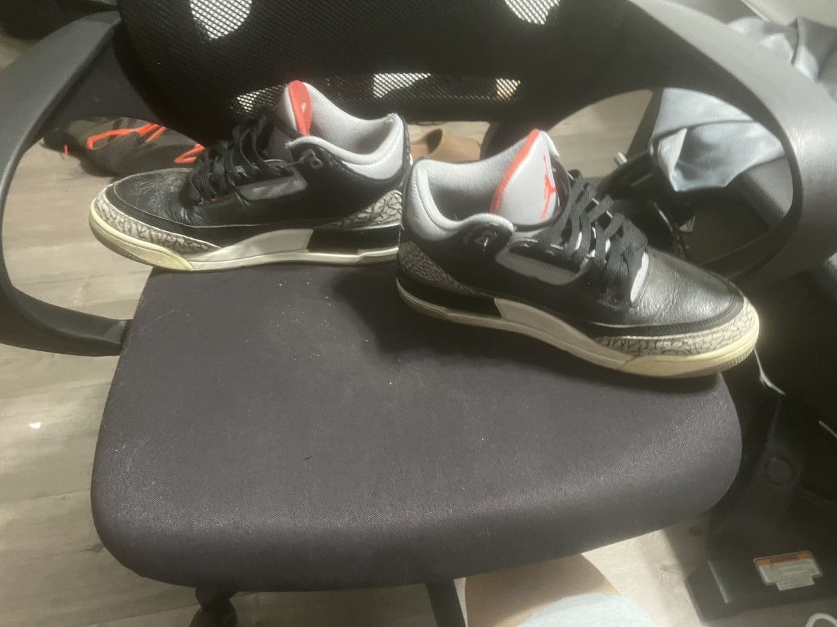 Jordan Brand Jordan 3 black cements 2018 Size US 9.5 / EU 42-43 - 5 Thumbnail