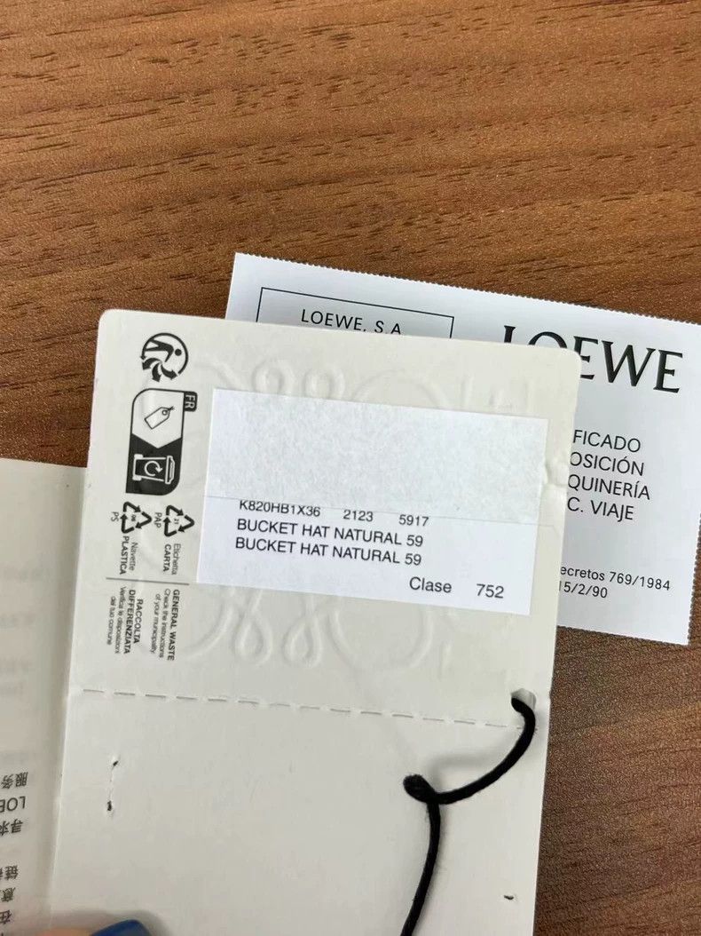 Loewe LOEWE size 59 Rattan fiber bucket hat Size ONE SIZE - 5 Thumbnail