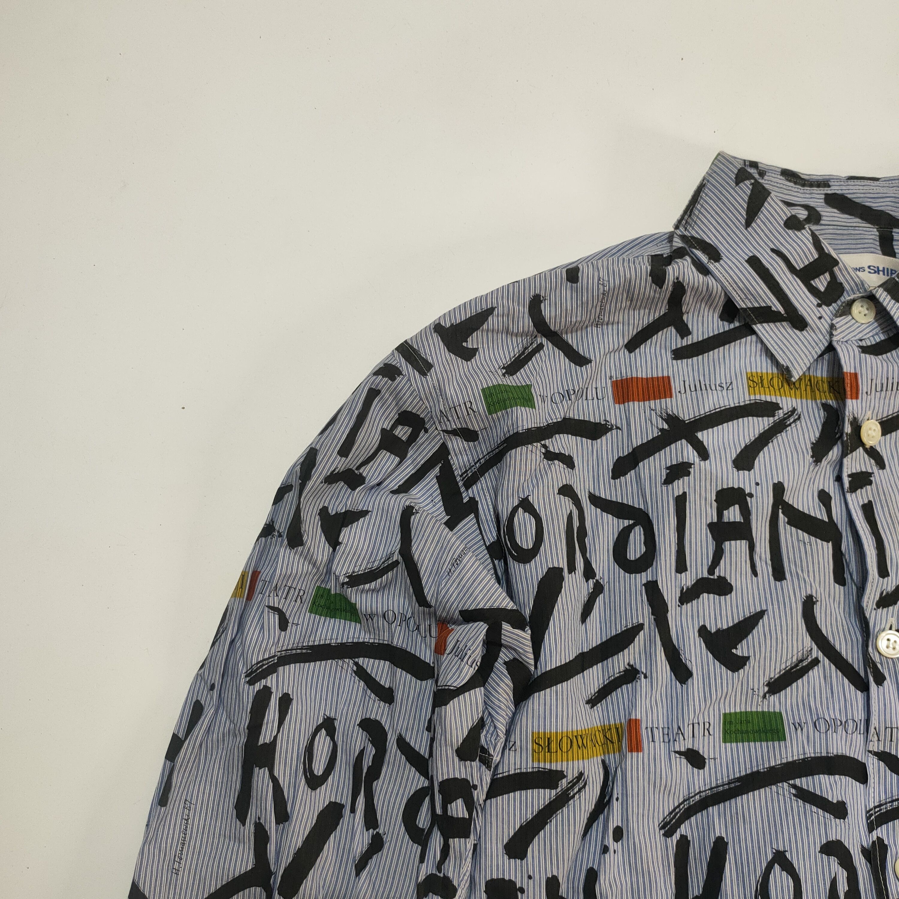 Comme des Garcons Comme des Garçons button down shirt homage Juliusz Slowacki Size US XS / EU 42 / 0 - 2 Thumbnail
