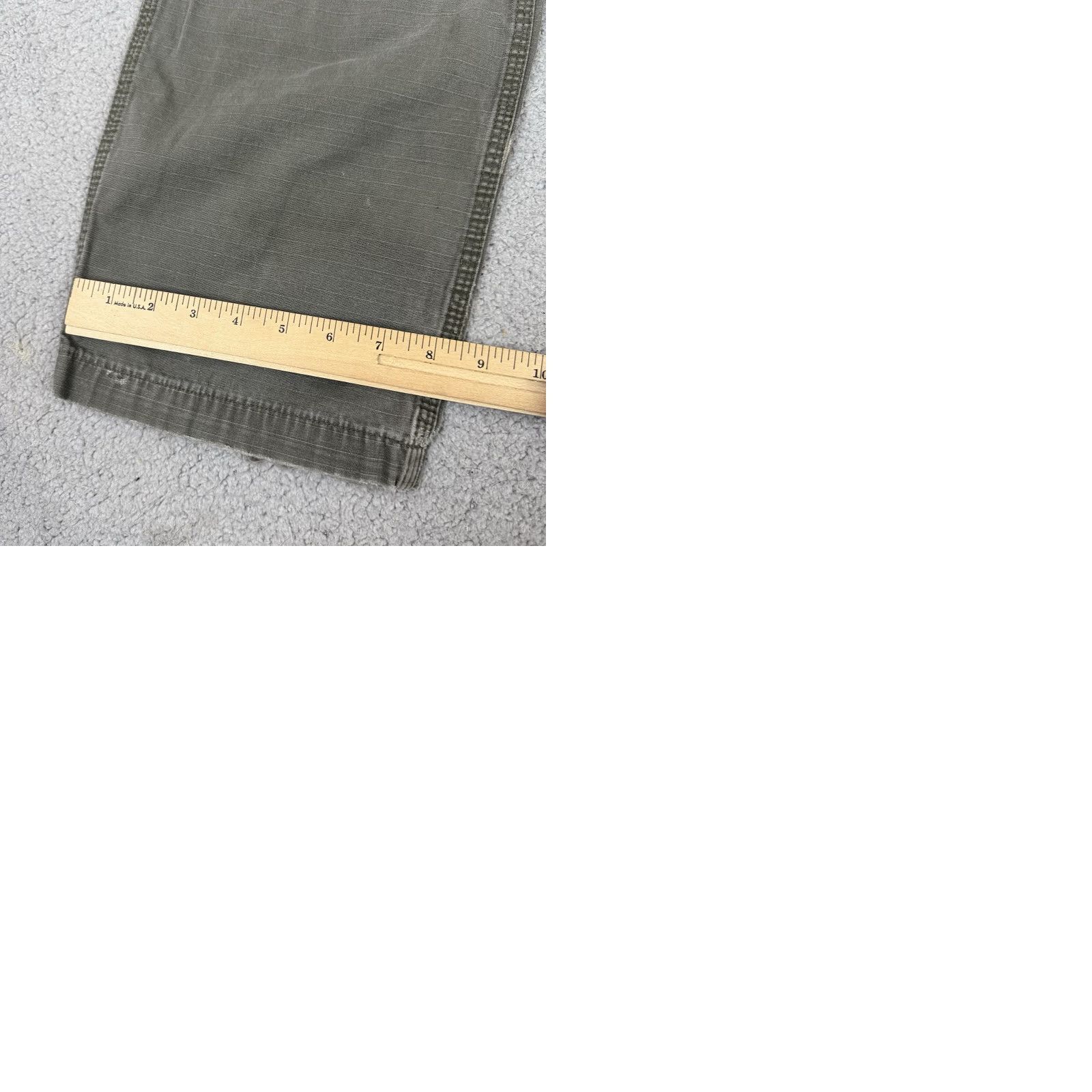 Carhartt Carhartt Pants Mens 34x34 Green Distressed Carpenter Work Wear Relaxed Size US 34 / EU 50 - 11 Thumbnail