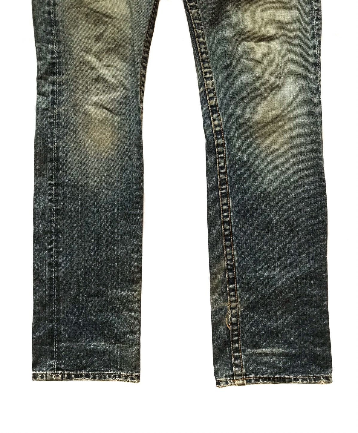 Beauty Beast × If Six Was Nine DOUBLE NAME DOUBLE WAIST DISTRESSED JEANS Size US 32 / EU 48 - 3 Thumbnail