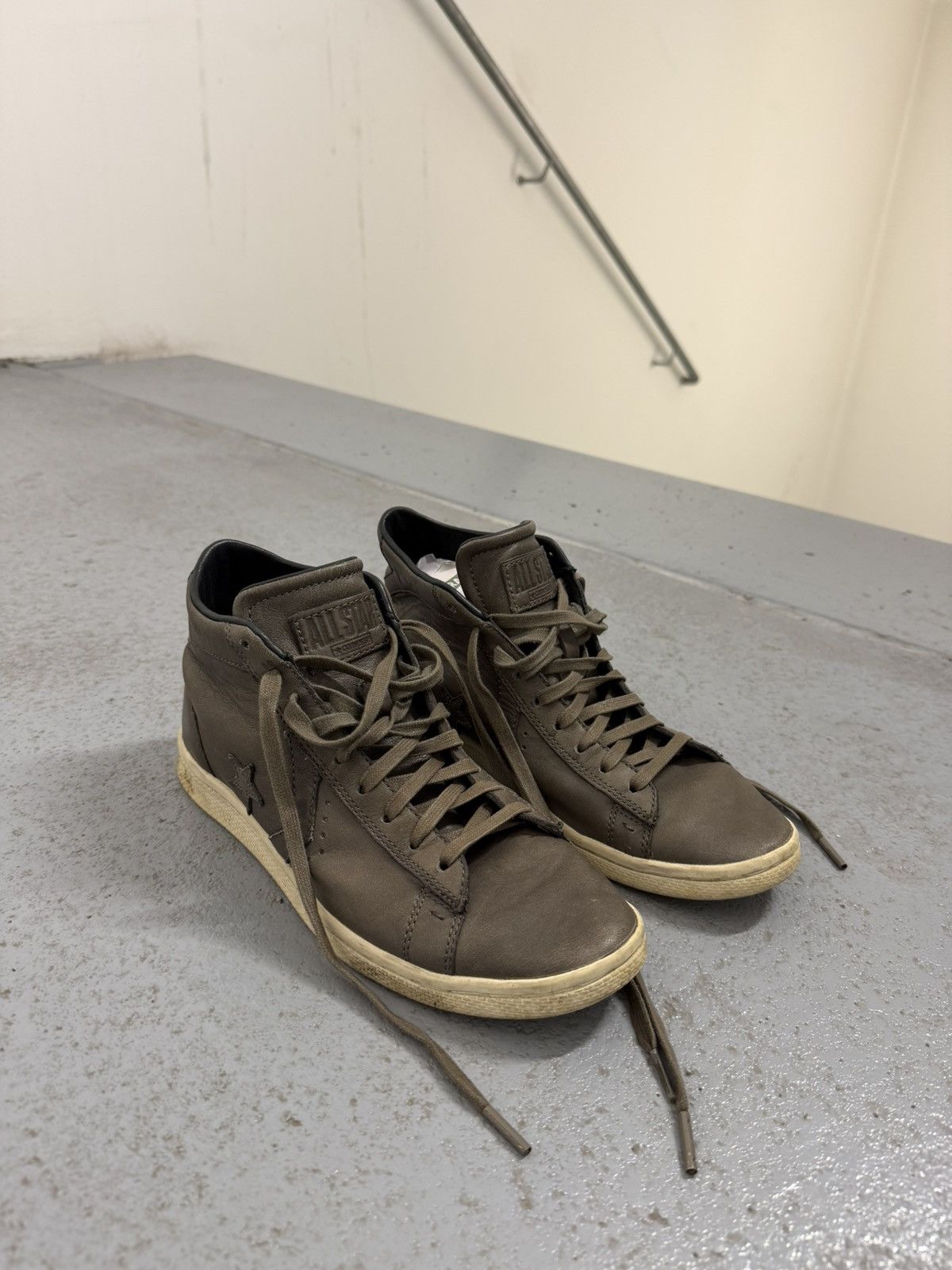 John Varvatos x Converse Aged High Top Sneakers