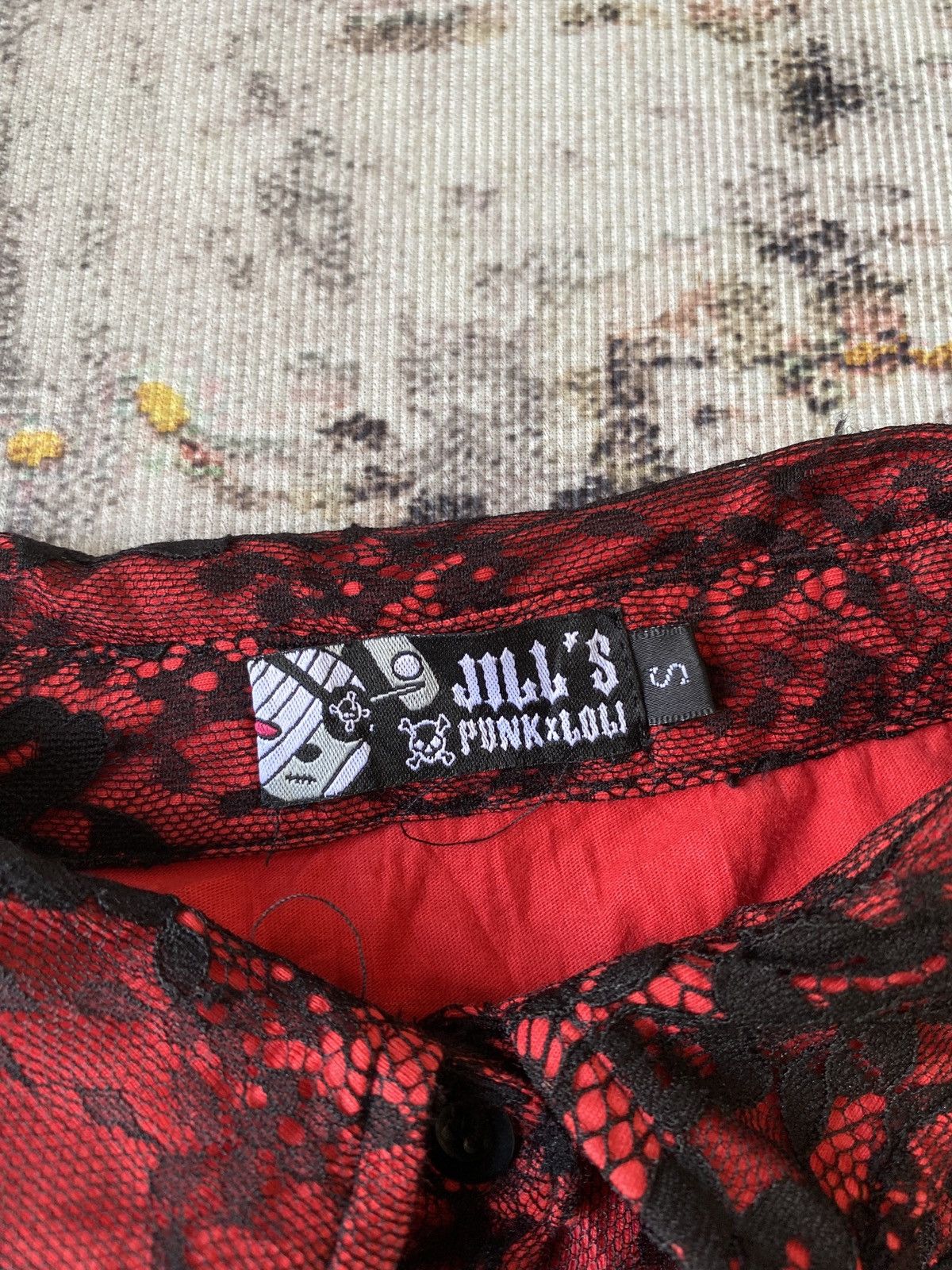 Japanese Brand Jill’s Punk x Loli Cheongsam Design Shirt Size S / US 4 / IT 40 - 15 Thumbnail