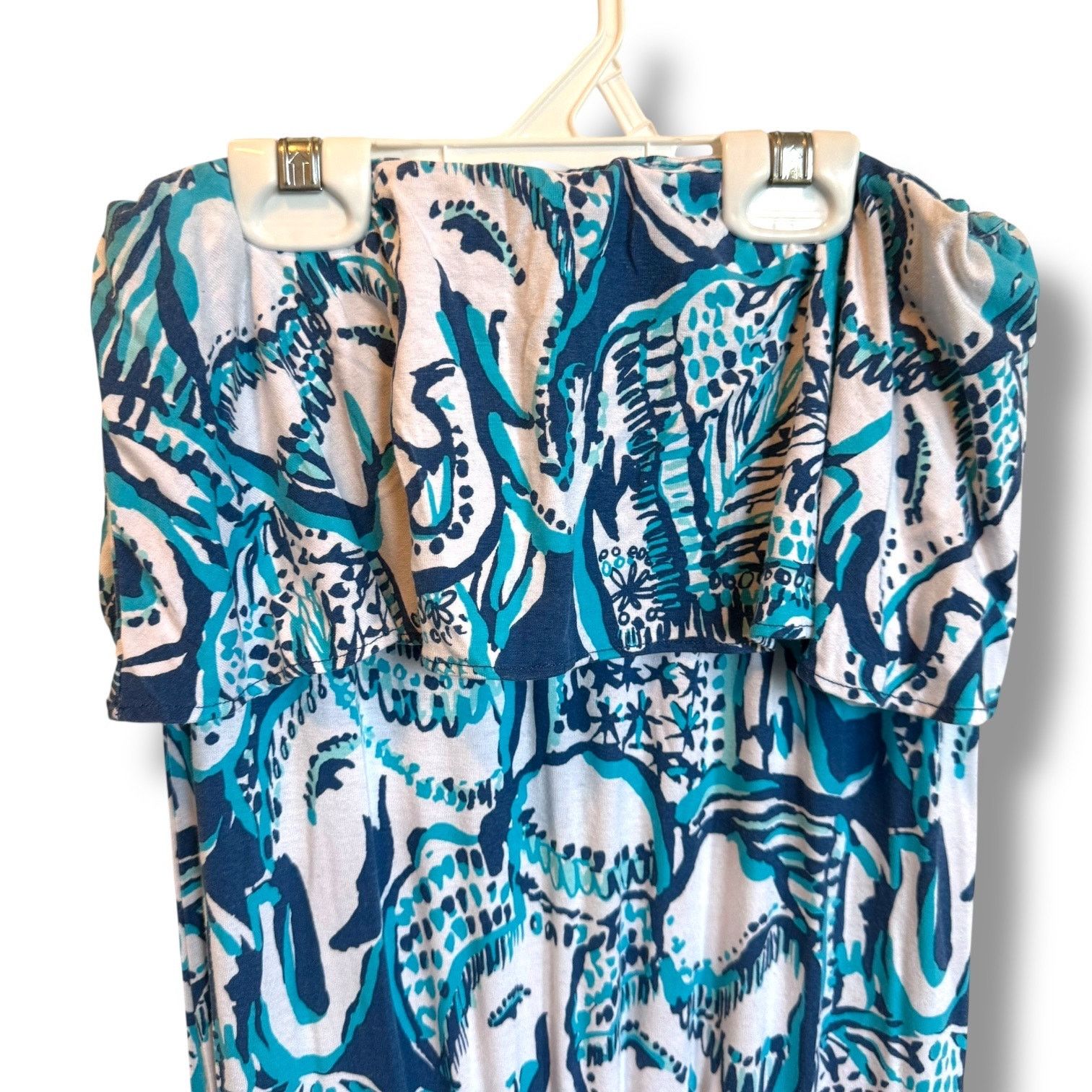 Lilly Pulitzer Lilly Pulitzer Ailsie Keep on Trunkin Romper Jogger Elephant Size 26" / US 2 / IT 38 - 6 Thumbnail