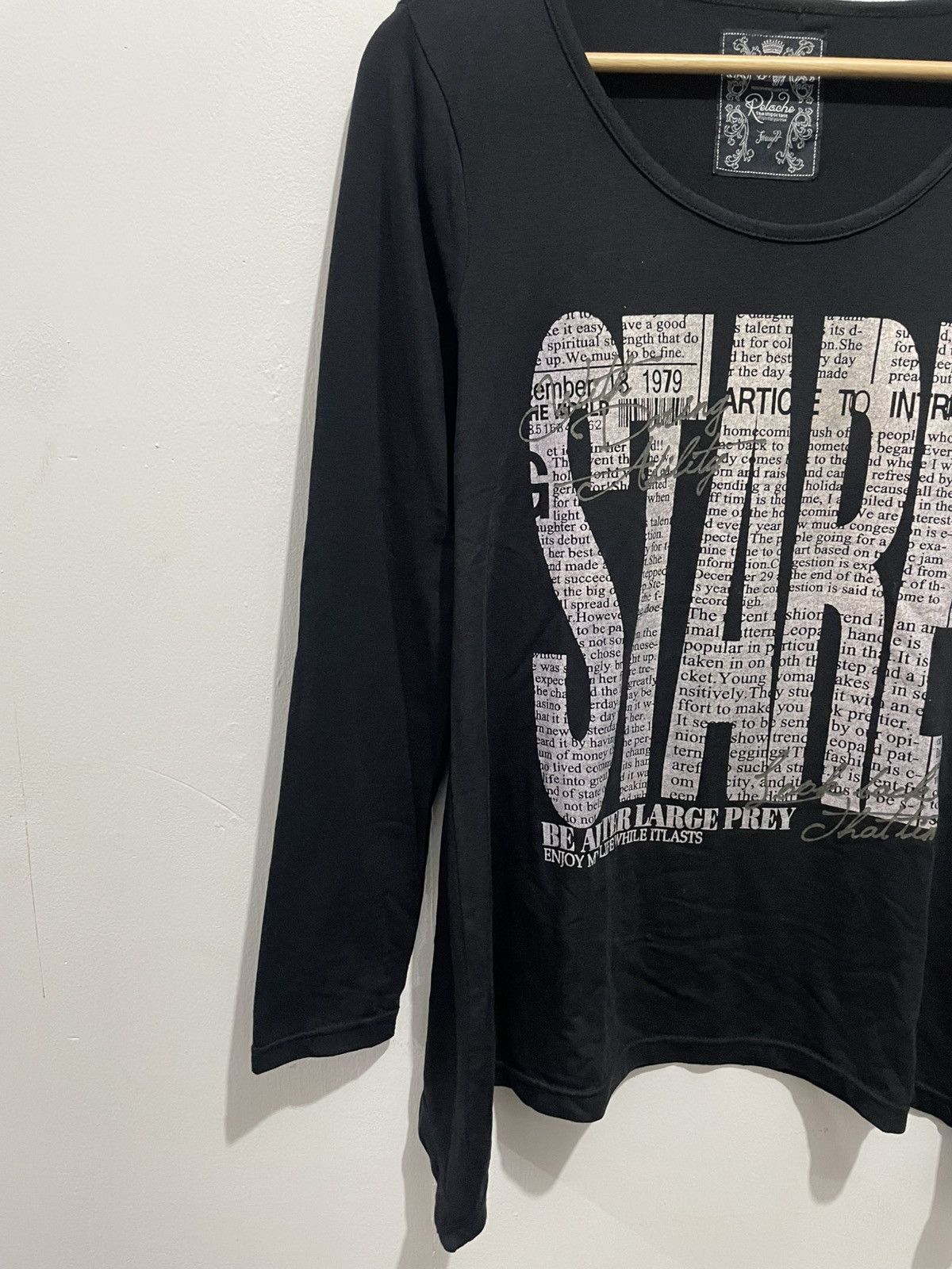 Beauty Beast × If Six Was Nine × Japanese Brand RELACHE STARE JAPANESE STYLE LONG SLEEVE Size US M / EU 48-50 / 2 - 2 Thumbnail