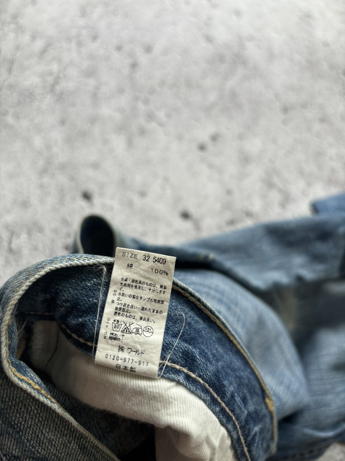 Hysteric Glamour 2000's Jet los angles Denim jeans Size US 34 / EU 50 - 8 Thumbnail