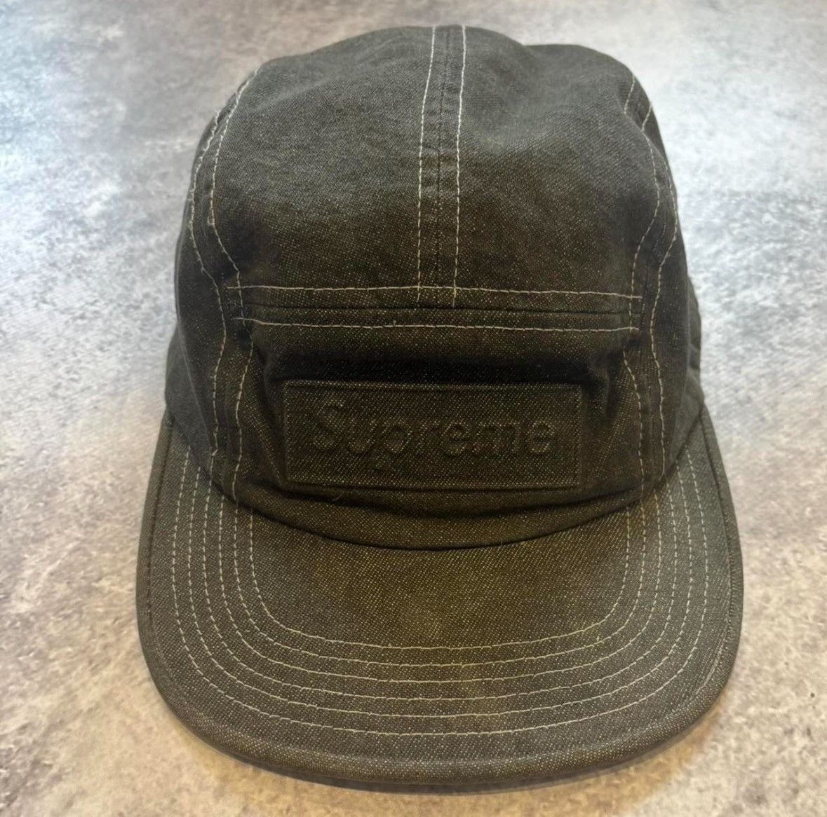 Supreme *RARE* Supreme Box logo washed cap Size ONE SIZE - 5 Thumbnail