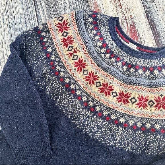 Other Tabitha Webb Fair Isle Wool Knit Sweater Size L / US 10 / IT 46 - 3 Thumbnail