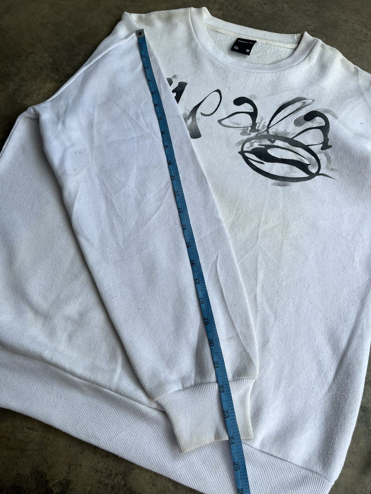 If Six Was Nine × Japanese Brand × Le Grande Bleu (L.G.B.) 2000s JAPANESE IMPALA POEM SWEATSHIRT Y2K GOTHIC PUNK STYLE Size US M / EU 48-50 / 2 - 12 Thumbnail