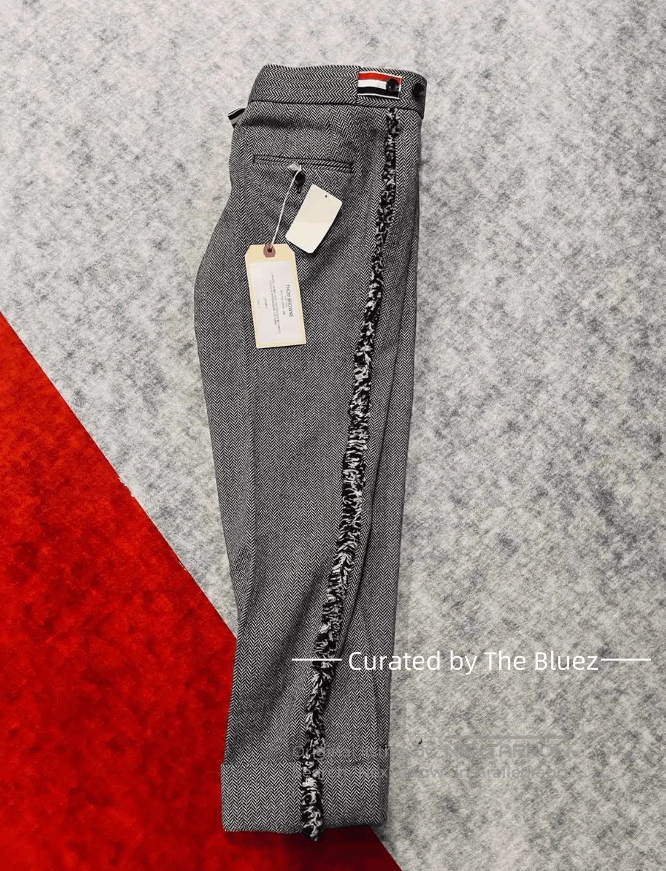 Thom Browne Thom Browne Frayed Edge Wool Trousers. Size US 31 - 2 Thumbnail