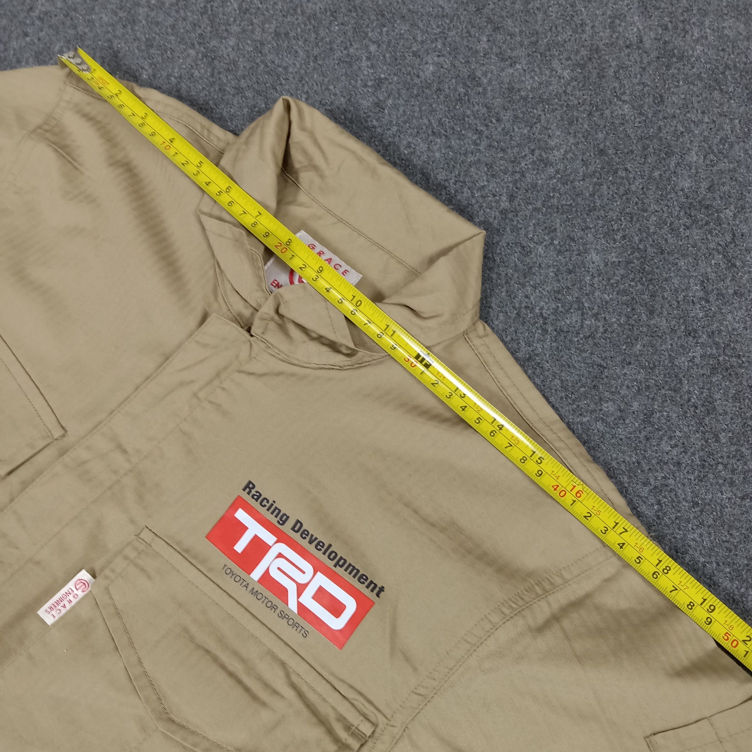 Japanese Brand × Vintage TRD Racing Development Toyota Team Coverall Jacket Size US M / EU 48-50 / 2 - 12 Thumbnail