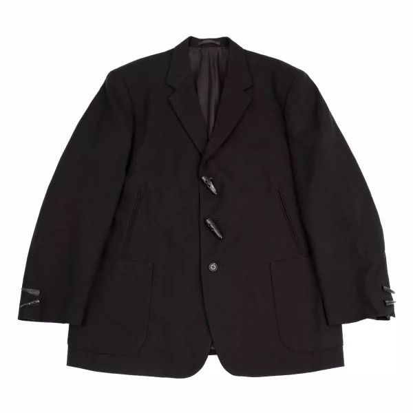 Y's for Men Y's For Men 2001ss horn-button wool blazer jacket Size US M / EU 48-50 / 2 - 1 Thumbnail