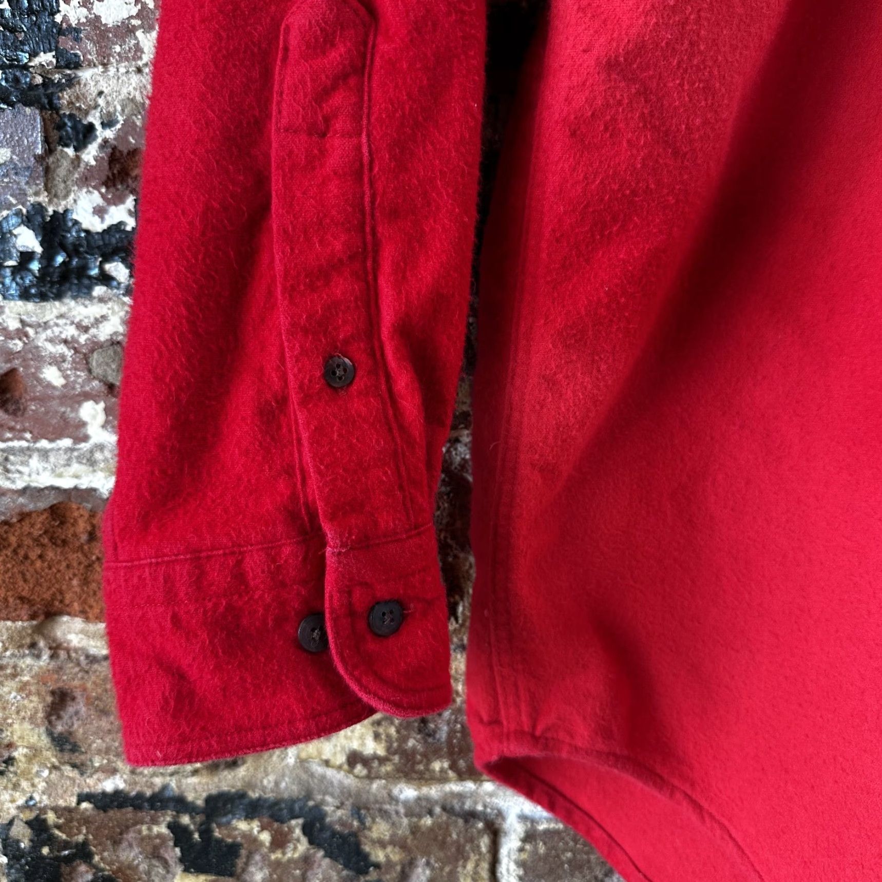 Vintage VINTAGE Woolrich Shirt Mens M Red Heavyweight Flannel Chamois Cotton Button Up Size US M / EU 48-50 / 2 - 3 Thumbnail