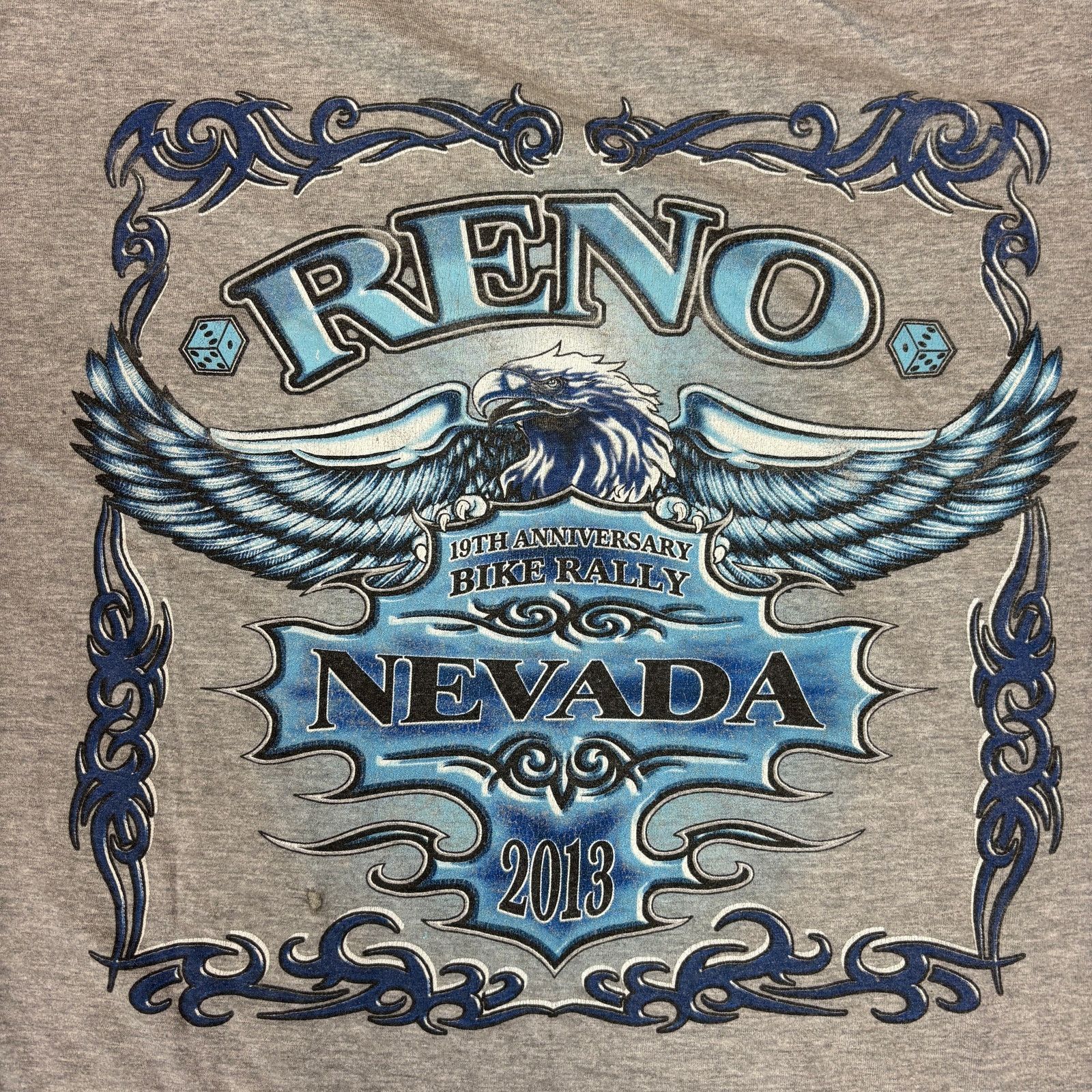 Other Reno Nevada Bike Rally 2013 LS Motorcycle Shirt 3XL Size US XXL / EU 58 / 5 - 2 Thumbnail