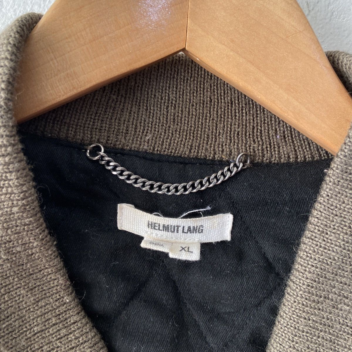 Helmut Lang Helmut Lang Olive Nylon Mesh Bomber Jacket F/W 2015 Size US XL / EU 56 / 4 - 17 Thumbnail