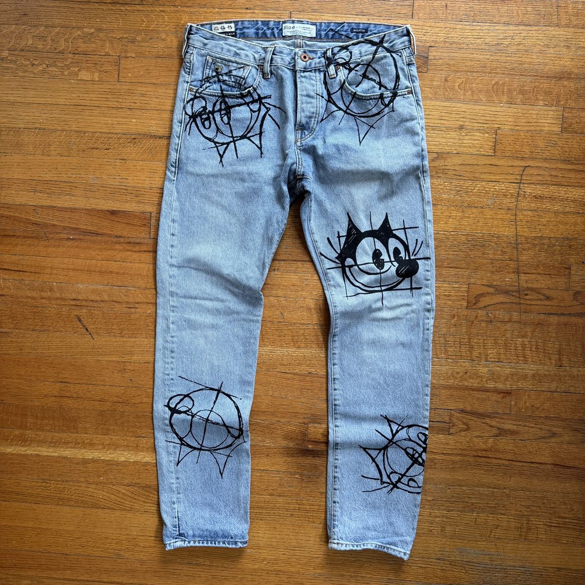 Scotch & Soda Scotch & Soda Felix The Cat Ralston Slim Fit Jeans 32x32 Size US 32 / EU 48 - 2 Thumbnail
