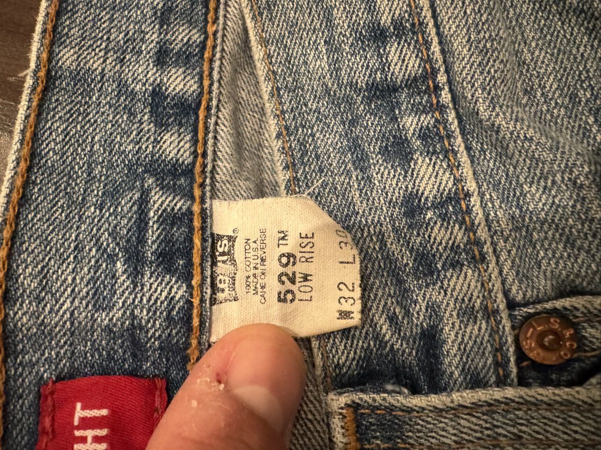 Levi's Levi’s 529 Low Rise Straight Jeans – Made in USA (Y2K Era) Size US 32 / EU 48 - 5 Thumbnail