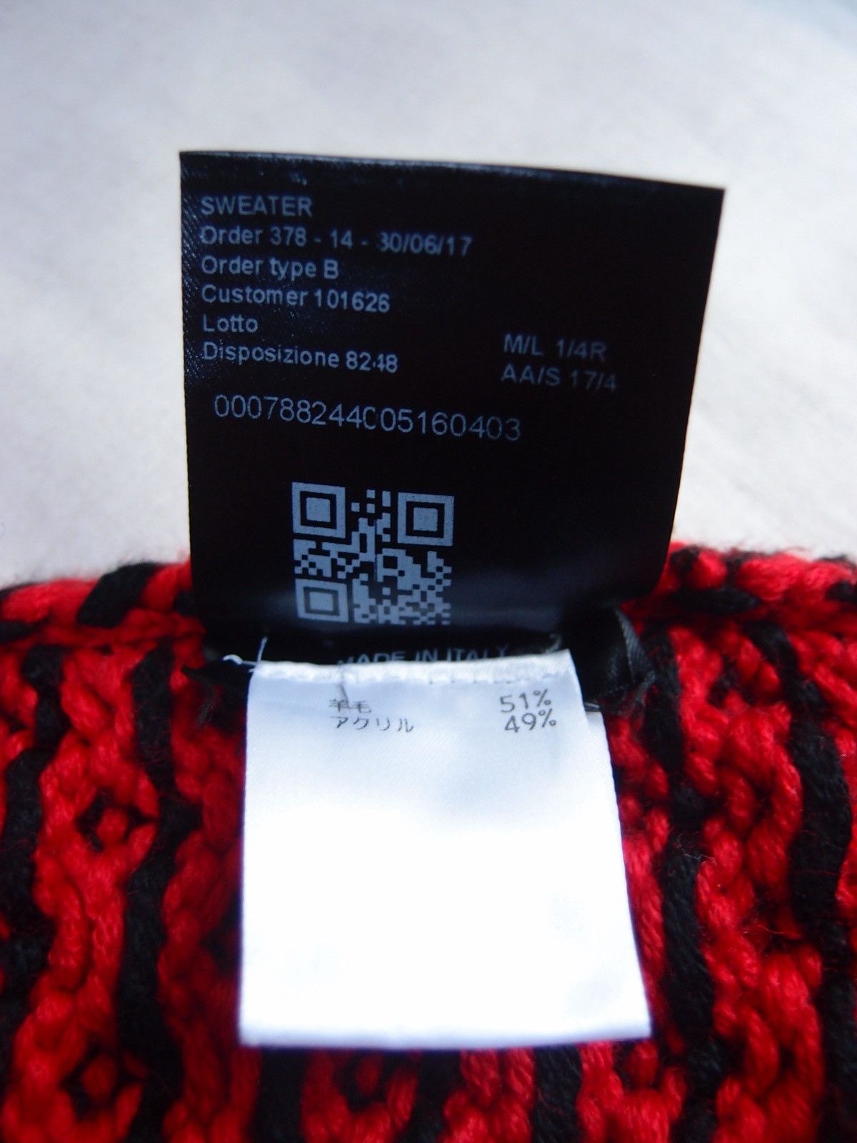 Calvin Klein 205W39NYC Calvin Klein 205W39NYC Raf Simons Heavy Knit Sweater Size US S / EU 44-46 / 1 - 11 Thumbnail