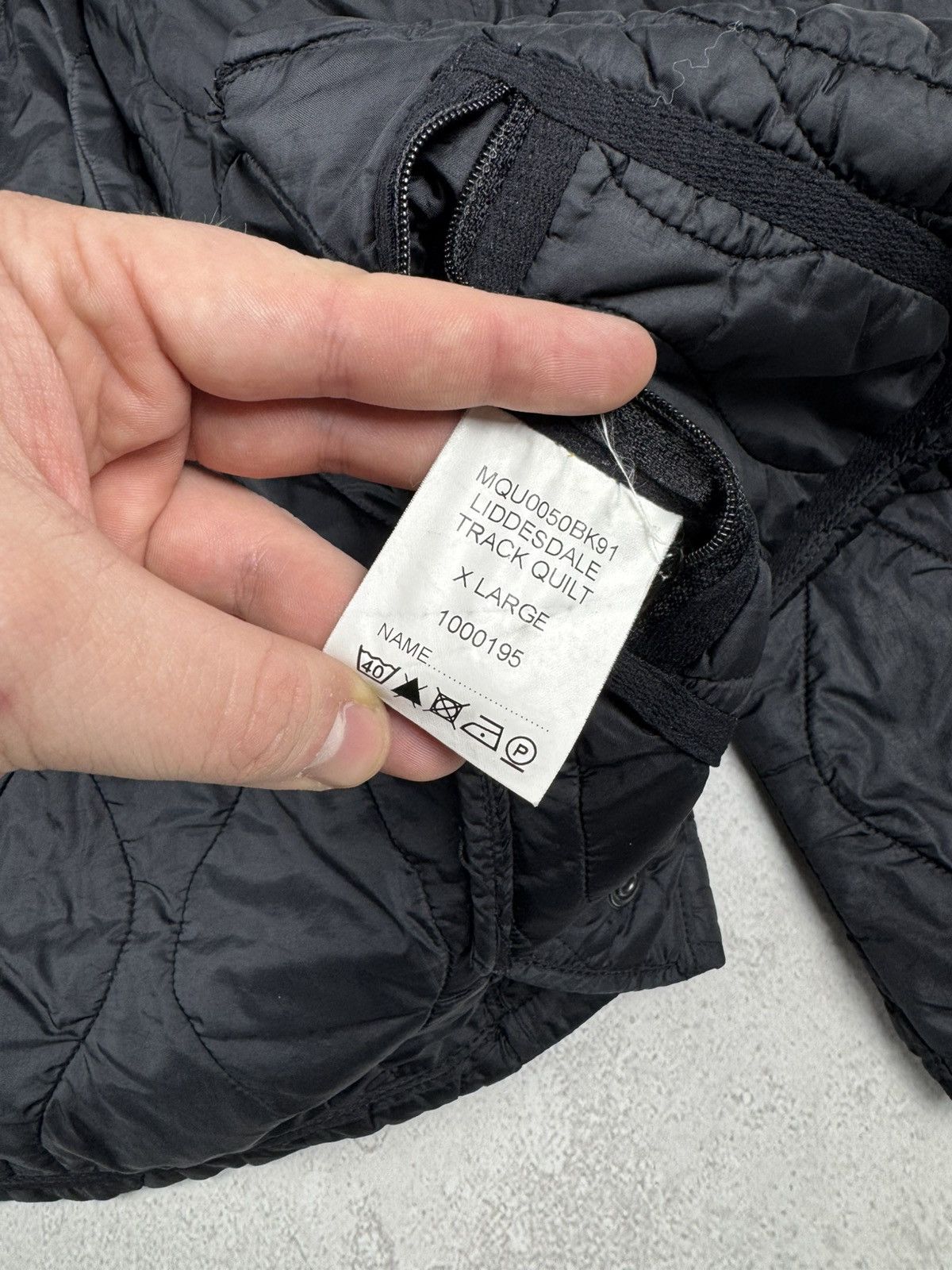 Barbour Vintage Barbour Liddesdale Track Quilted Black Jacket Casual Size US XL / EU 56 / 4 - 10 Thumbnail