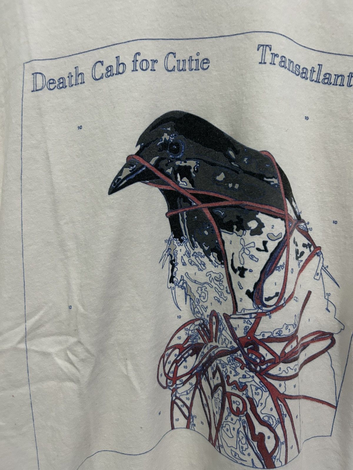 American Apparel × Band Tees Death Cab For Cutie 2000s Transatlanticsm Band Tee Size US XL / EU 56 / 4 - 3 Thumbnail