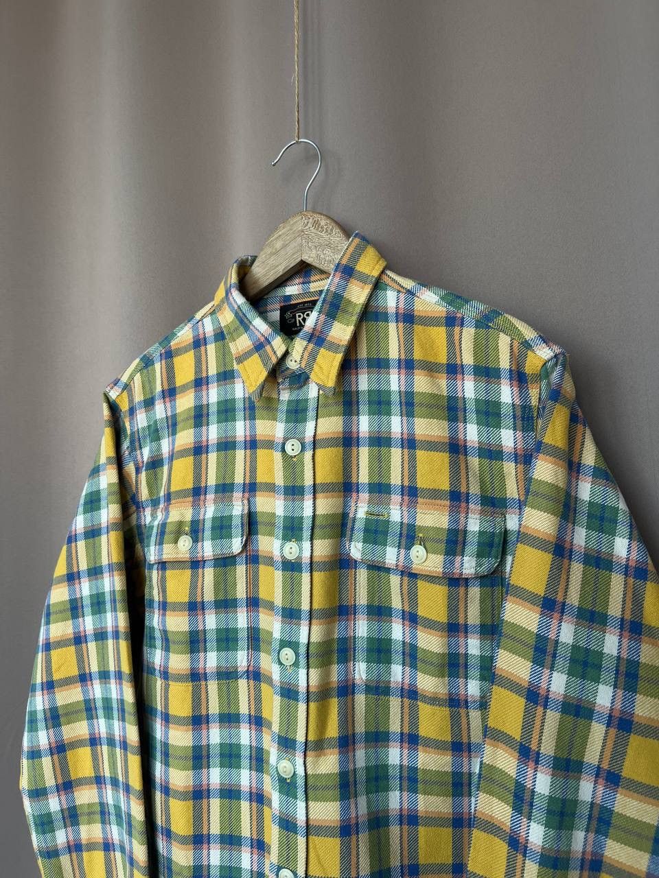 RRL Ralph Lauren RRL Double Ralph Flannel Button Shirt Mens Size M Size US M / EU 48-50 / 2 - 4 Thumbnail