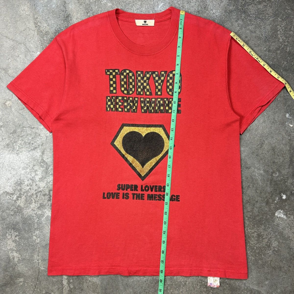 Hysteric Glamour × Vintage 1990s Super Lovers - Tokyo New Wave Size US M / EU 48-50 / 2 - 6 Thumbnail