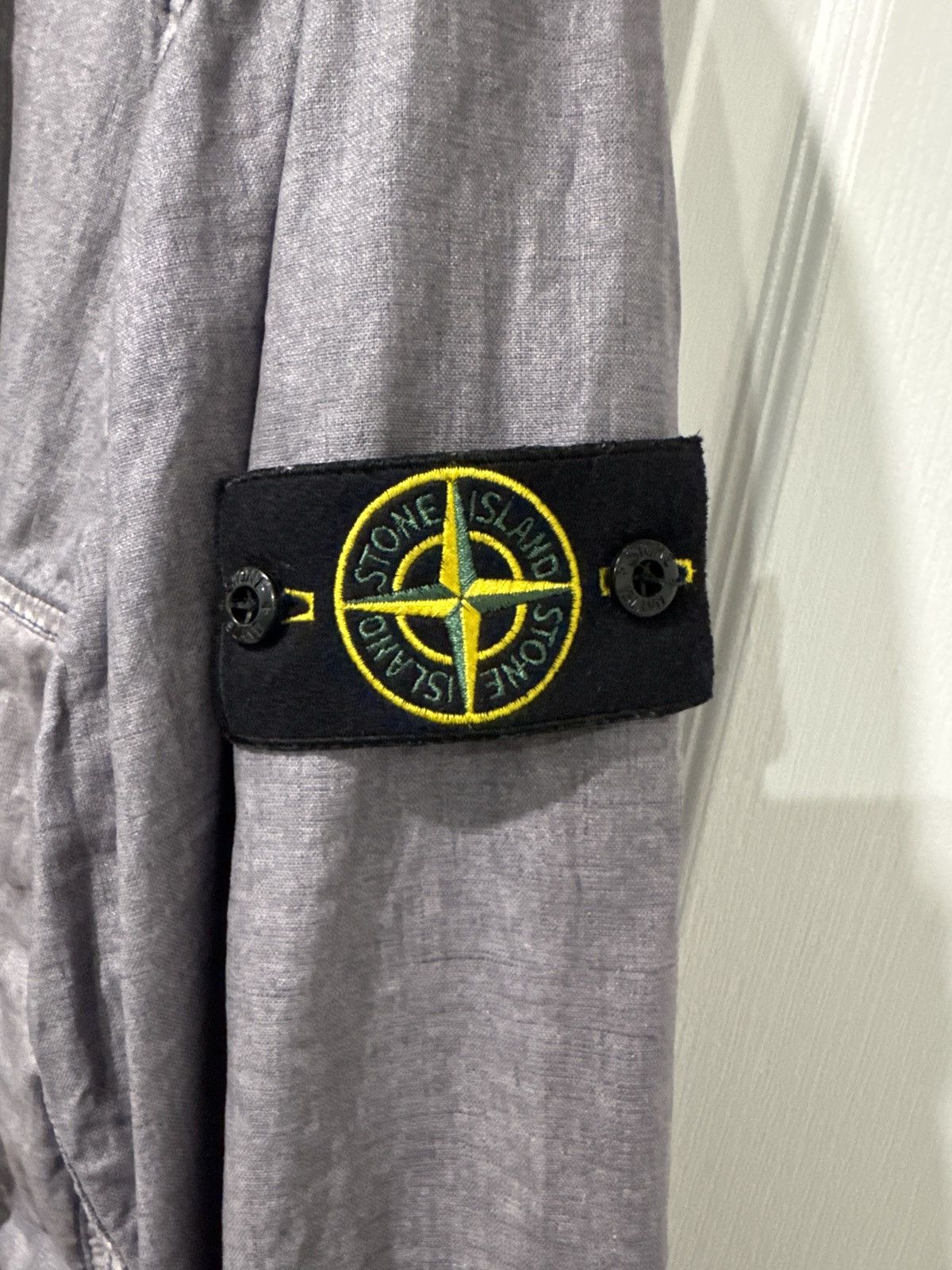 Stone Island Stone island plated ovd linen jacket Size US XL / EU 56 / 4 - 3 Thumbnail