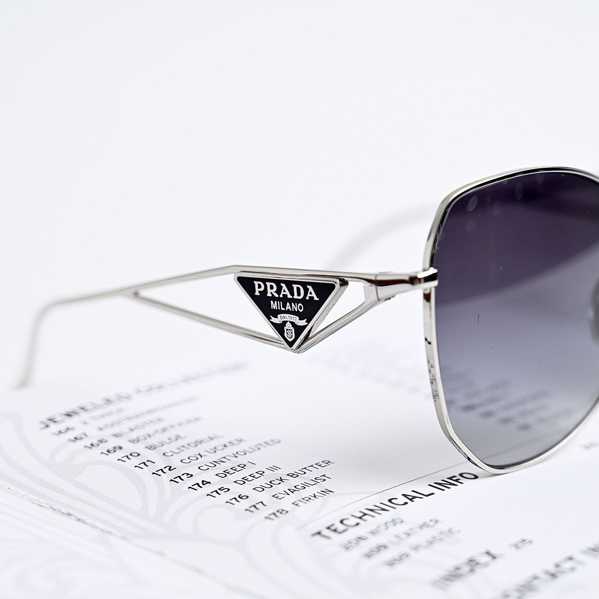Prada PRADA 0PR 57YS SUNGLASSES Size ONE SIZE - 4 Thumbnail
